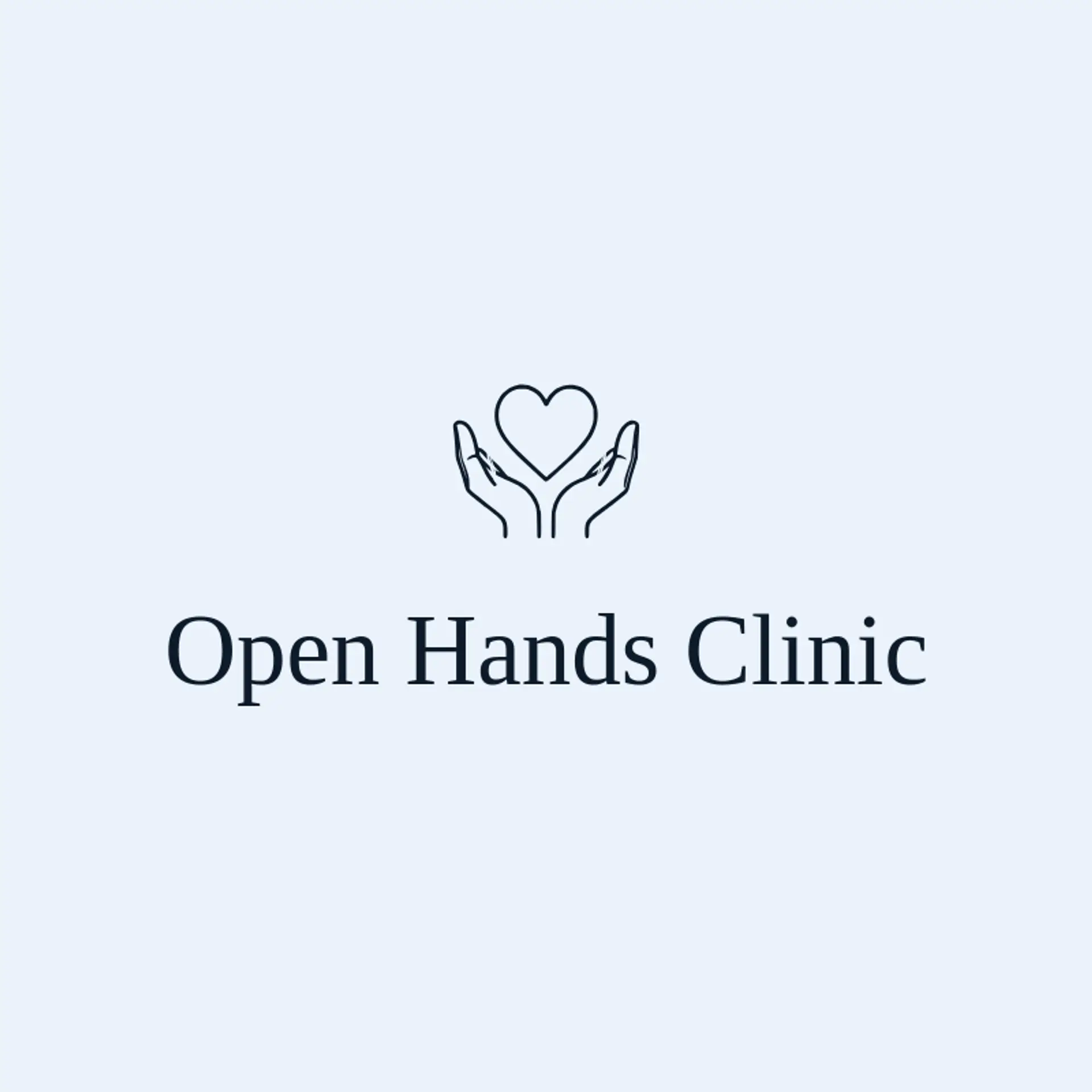 Open Hands Clinic logo for health care