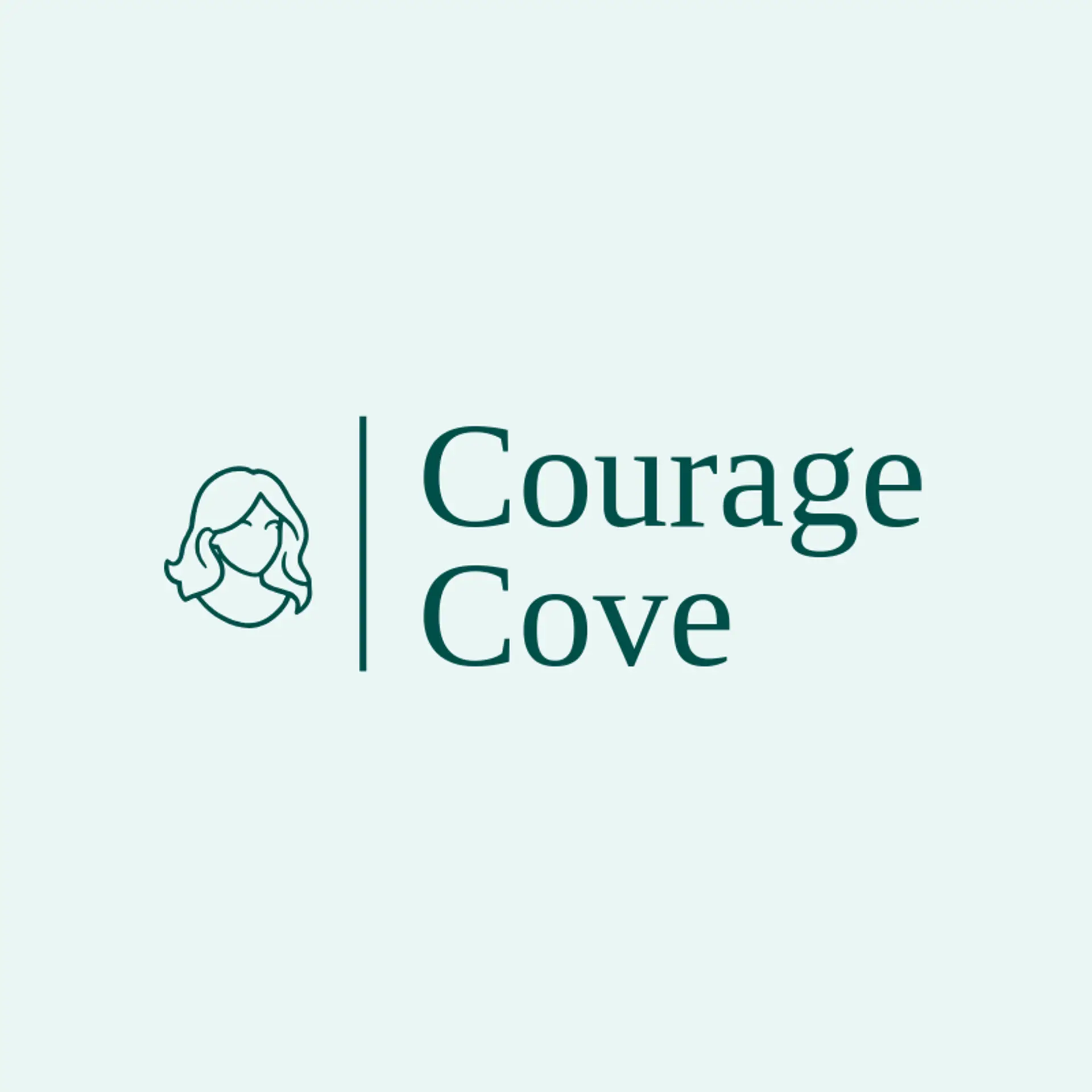 Courage Cove logo for woman