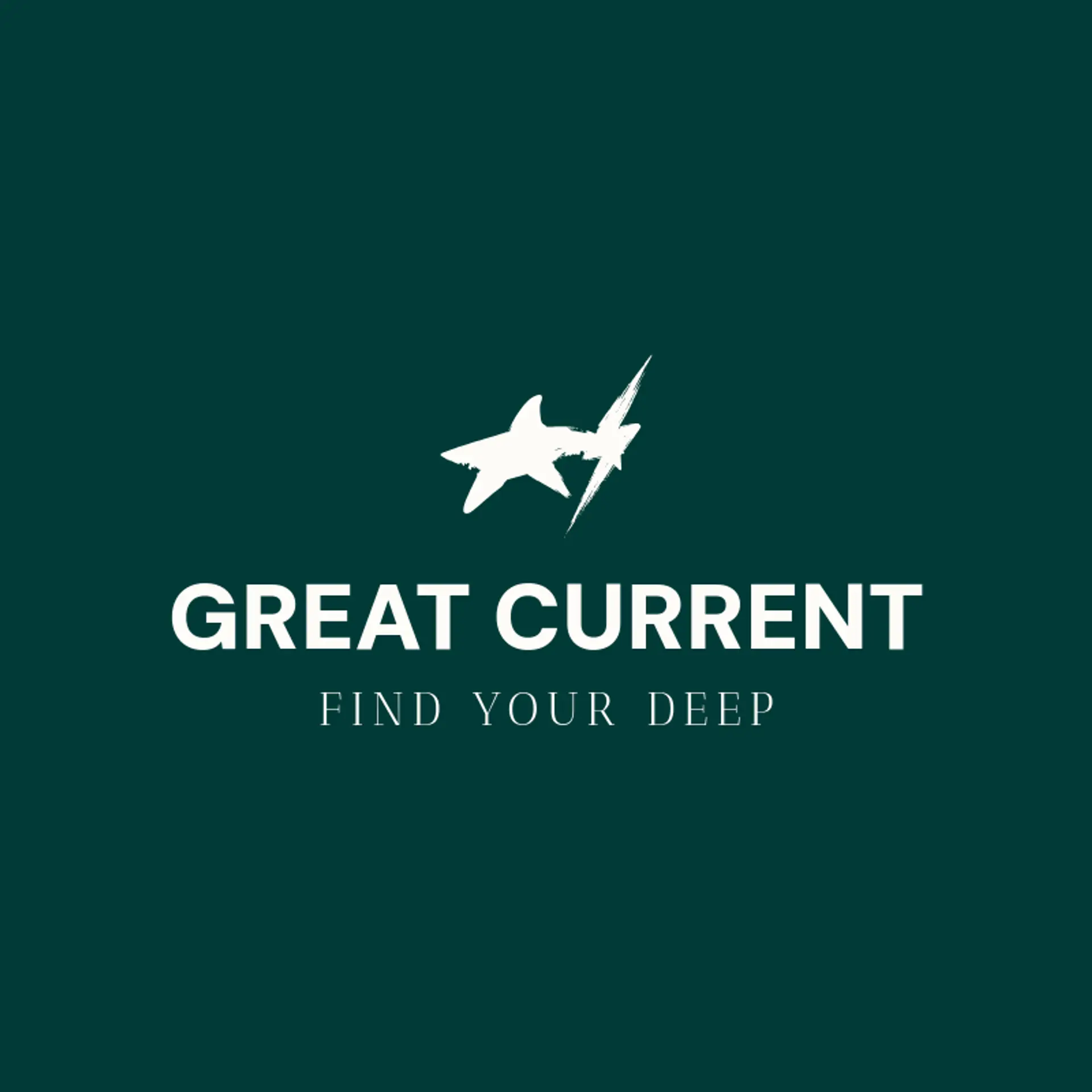 Great Current logo for shark