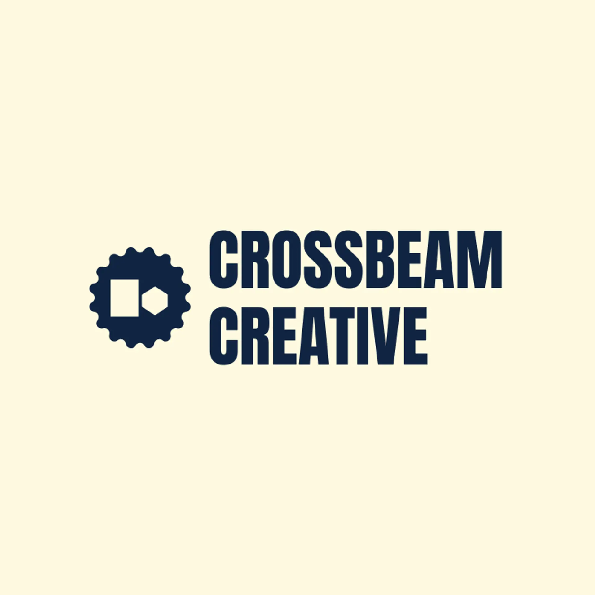 Crossbeam Creative logo for hexagon