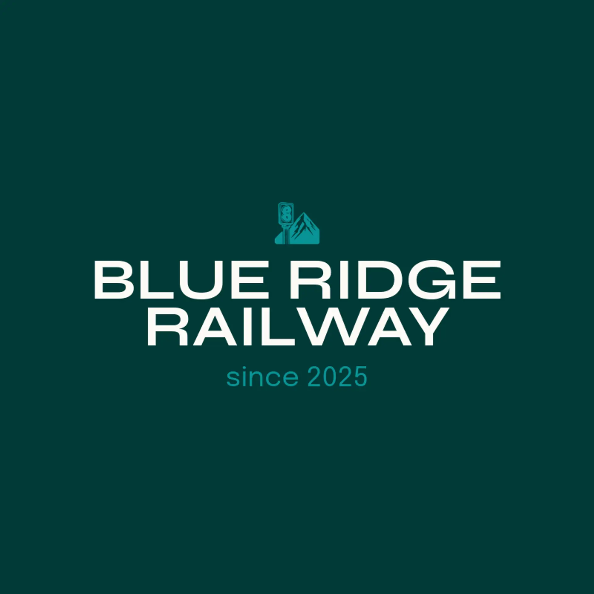 Blue Ridge Railway logo for railway