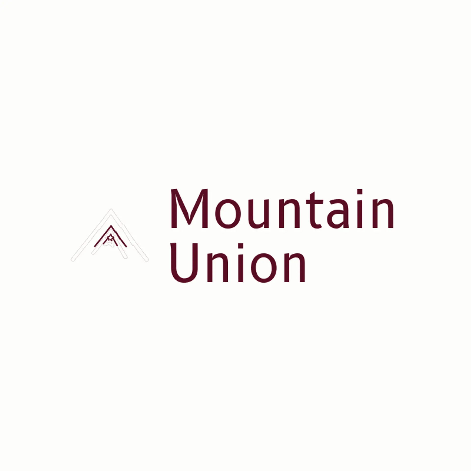Mountain Union logo for indian flag
