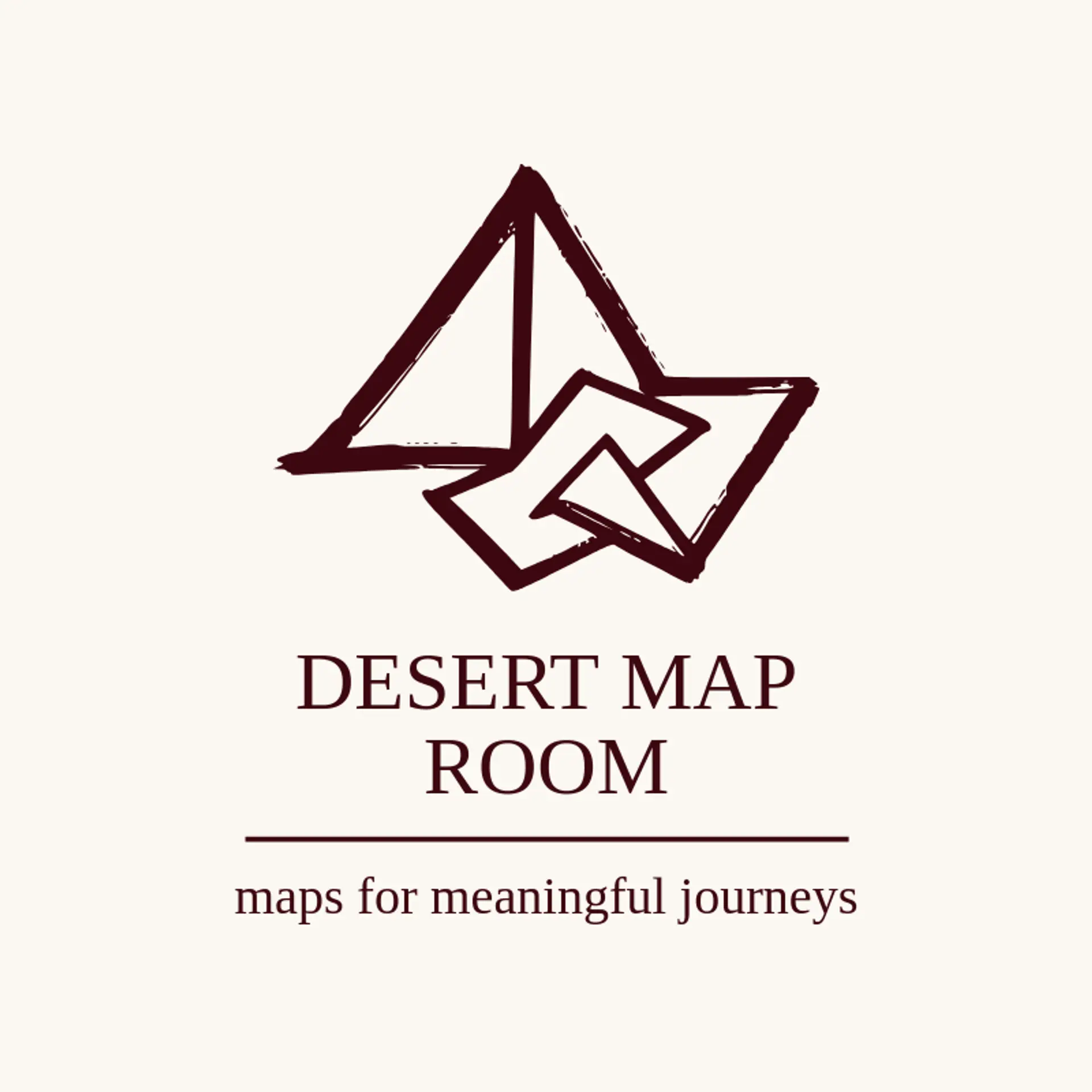 Desert Map Room logo for pyramid