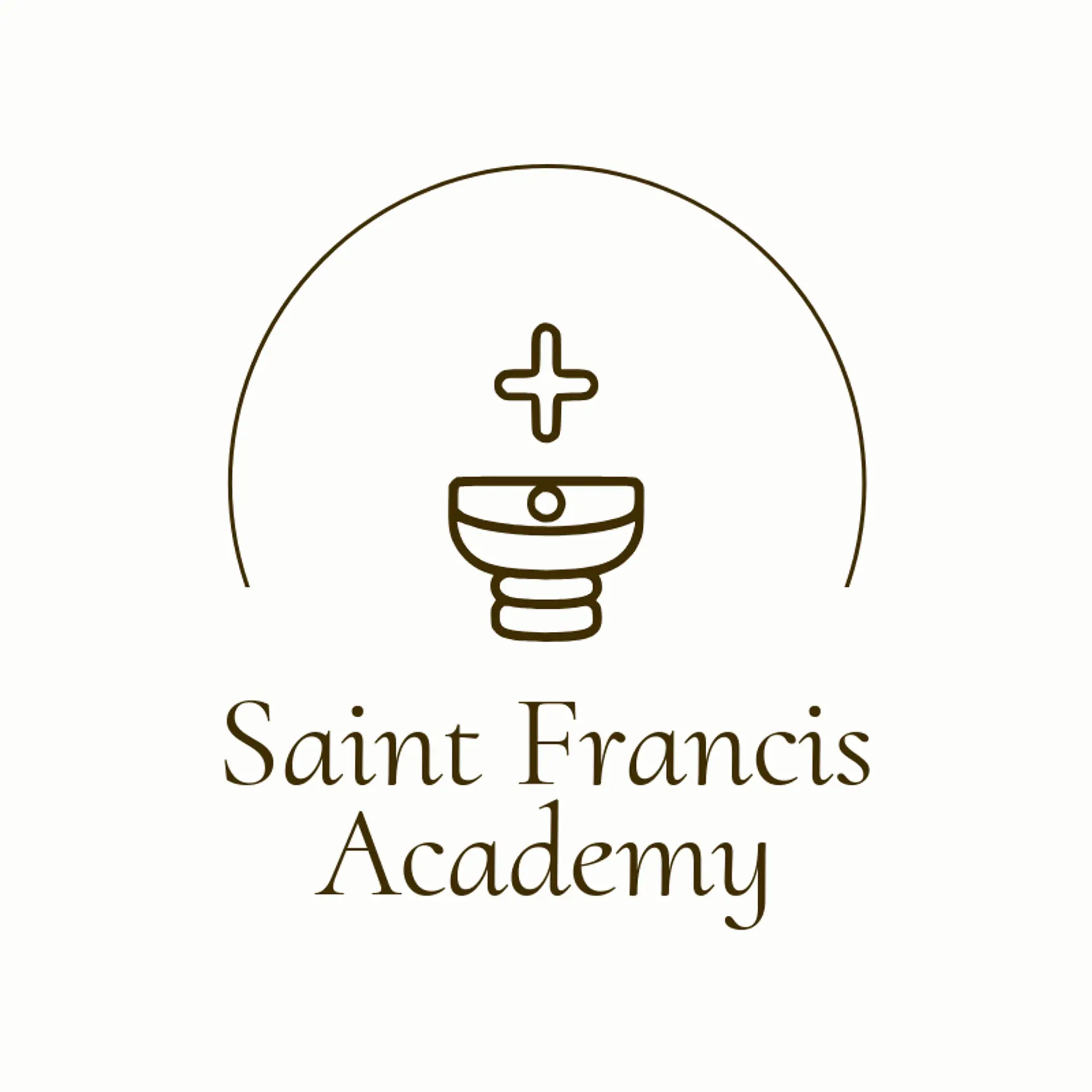 Saint Francis Academy logo for catholic