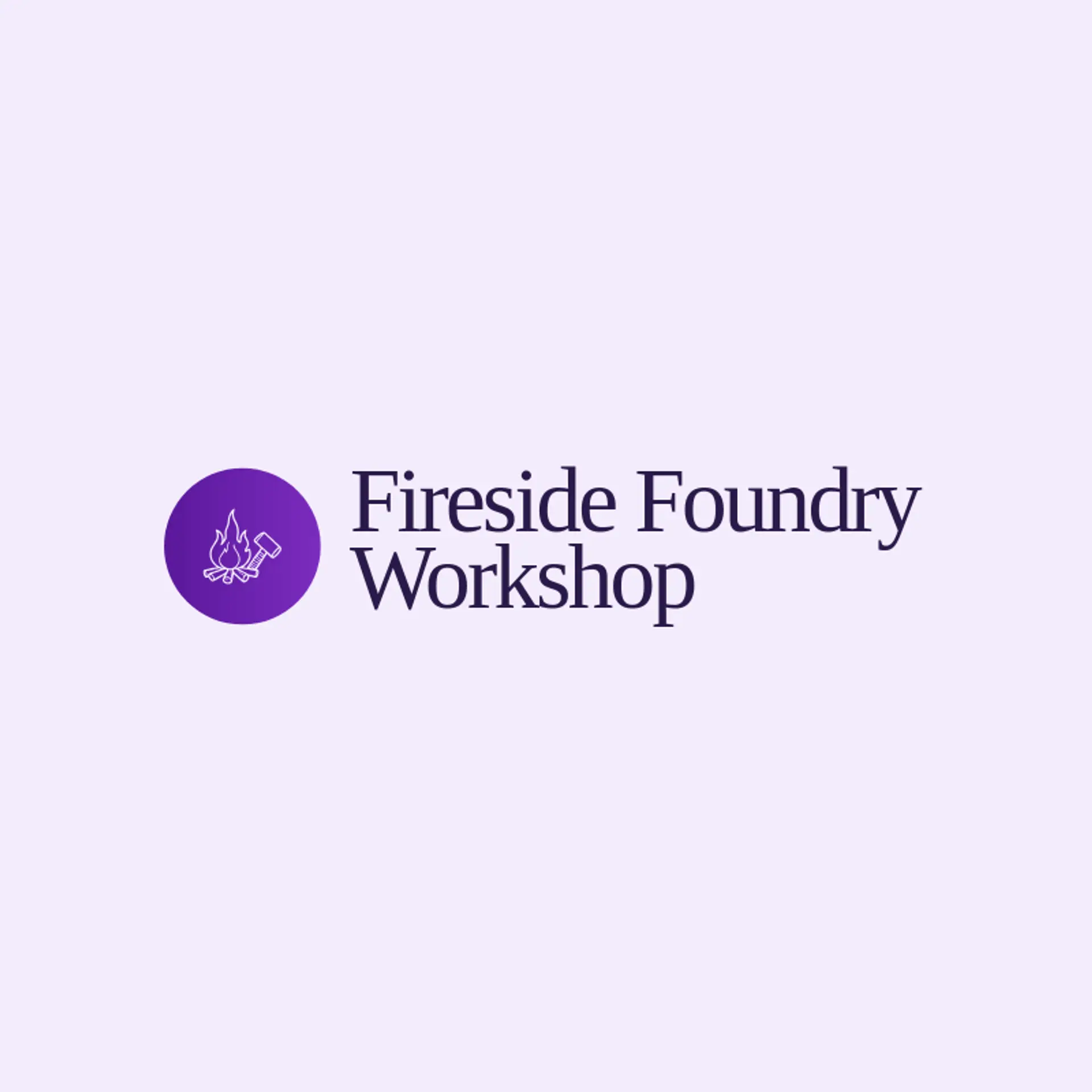 Fireside Foundry Workshop logo for campfire