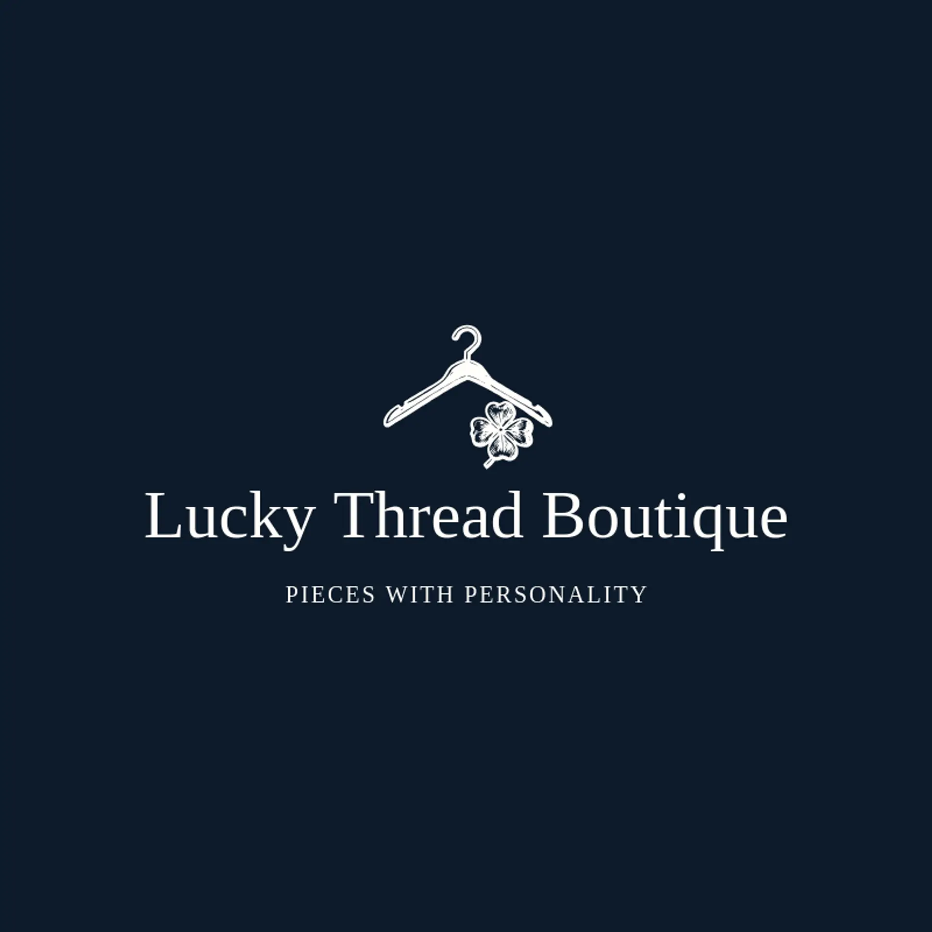 Lucky Thread Boutique logo for hanger