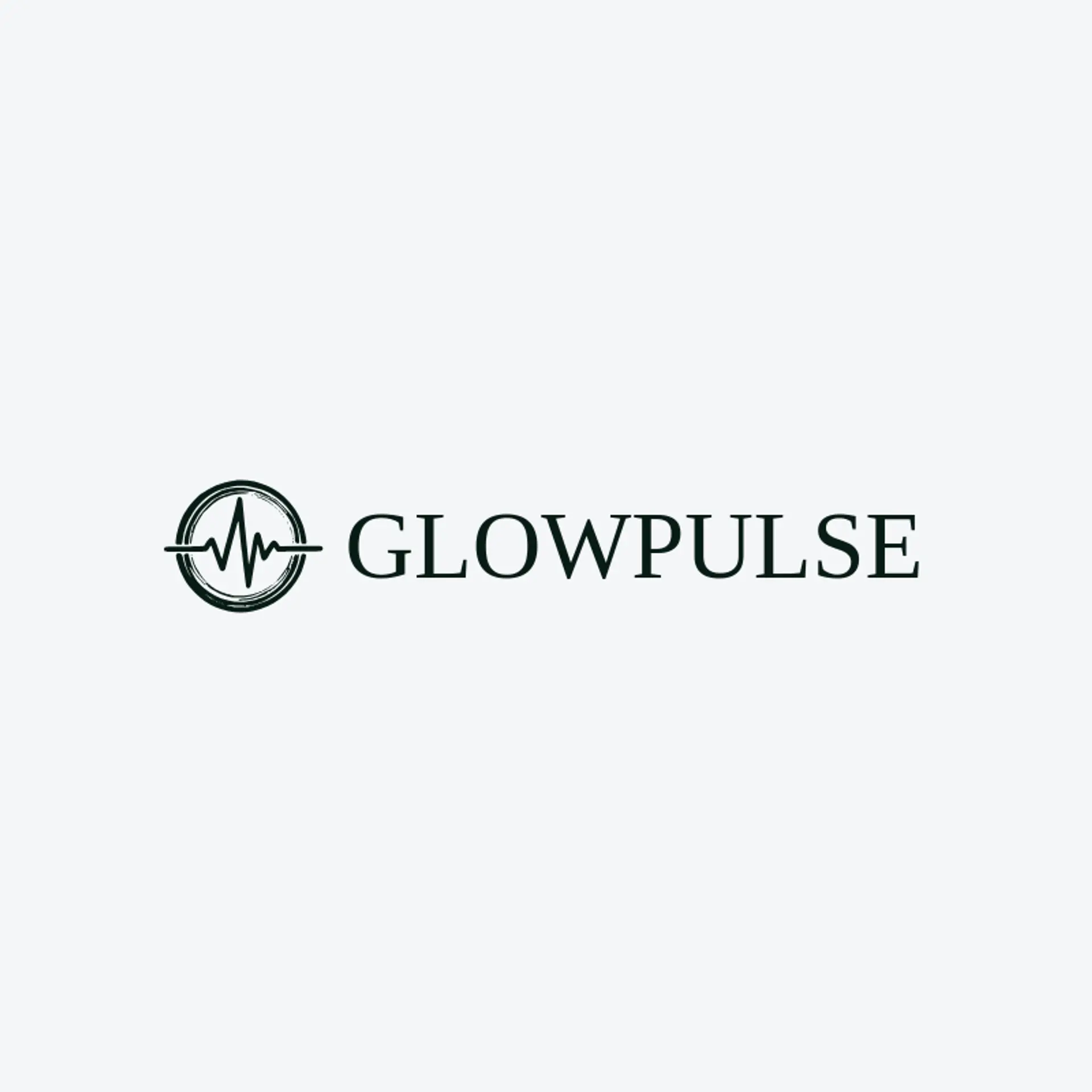 Glow Pulse logo for glow
