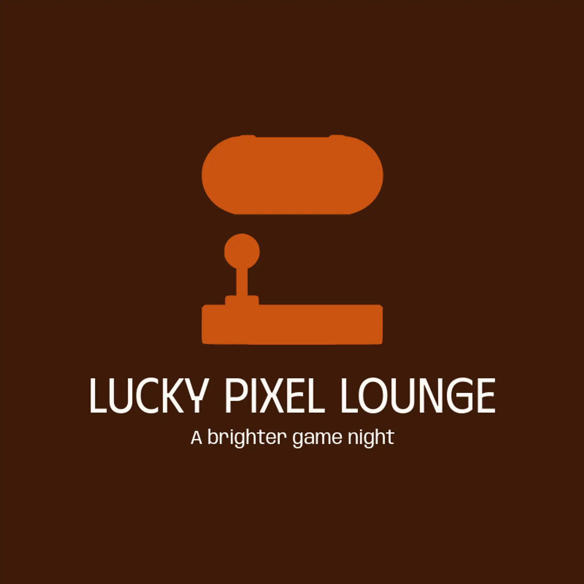 Lucky Pixel Lounge logo for arcade