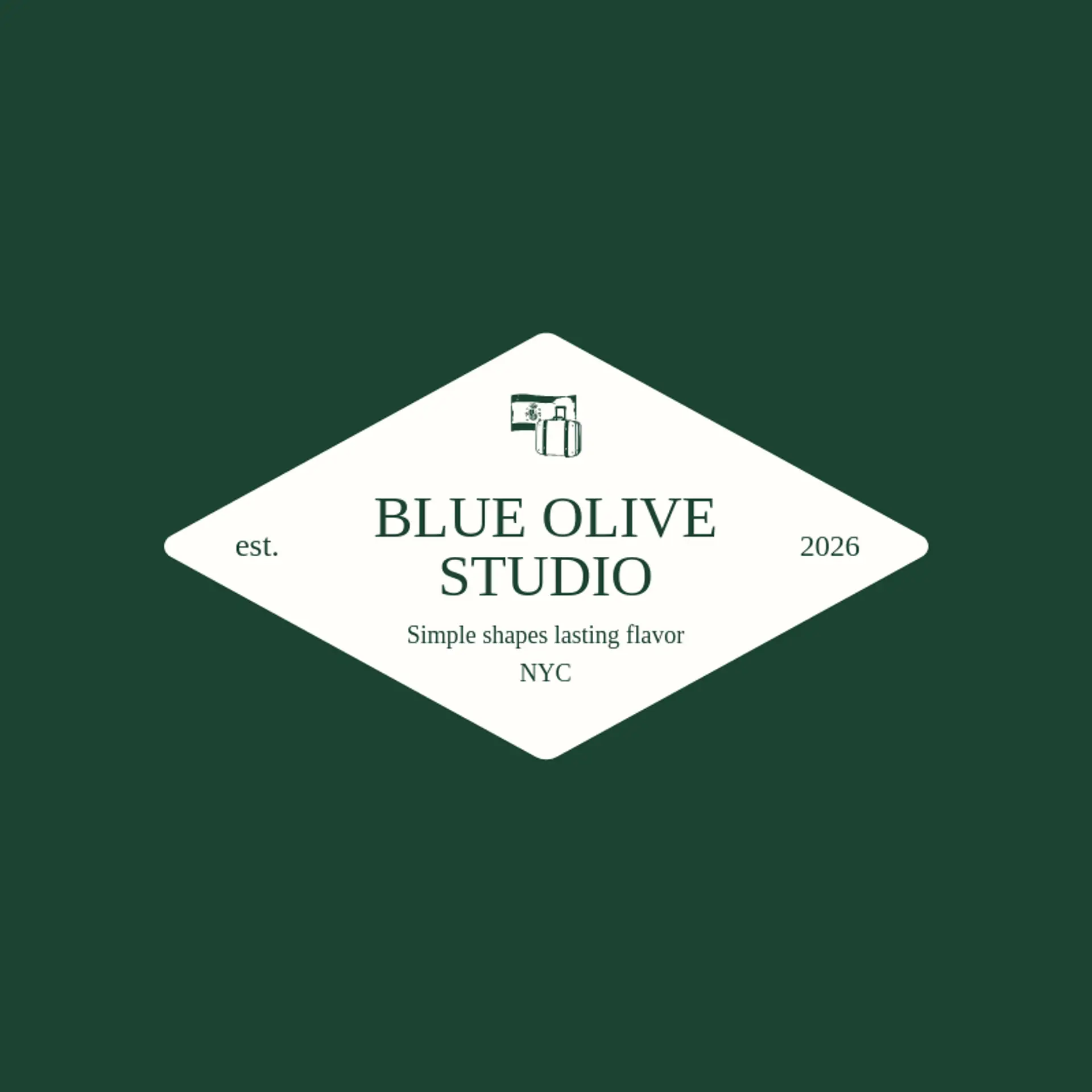Blue Olive Studio logo for spain