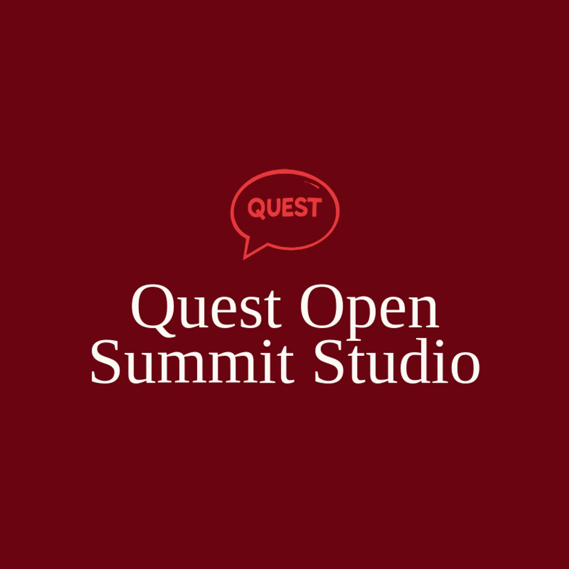Quest Open Summit Studio logo for quest
