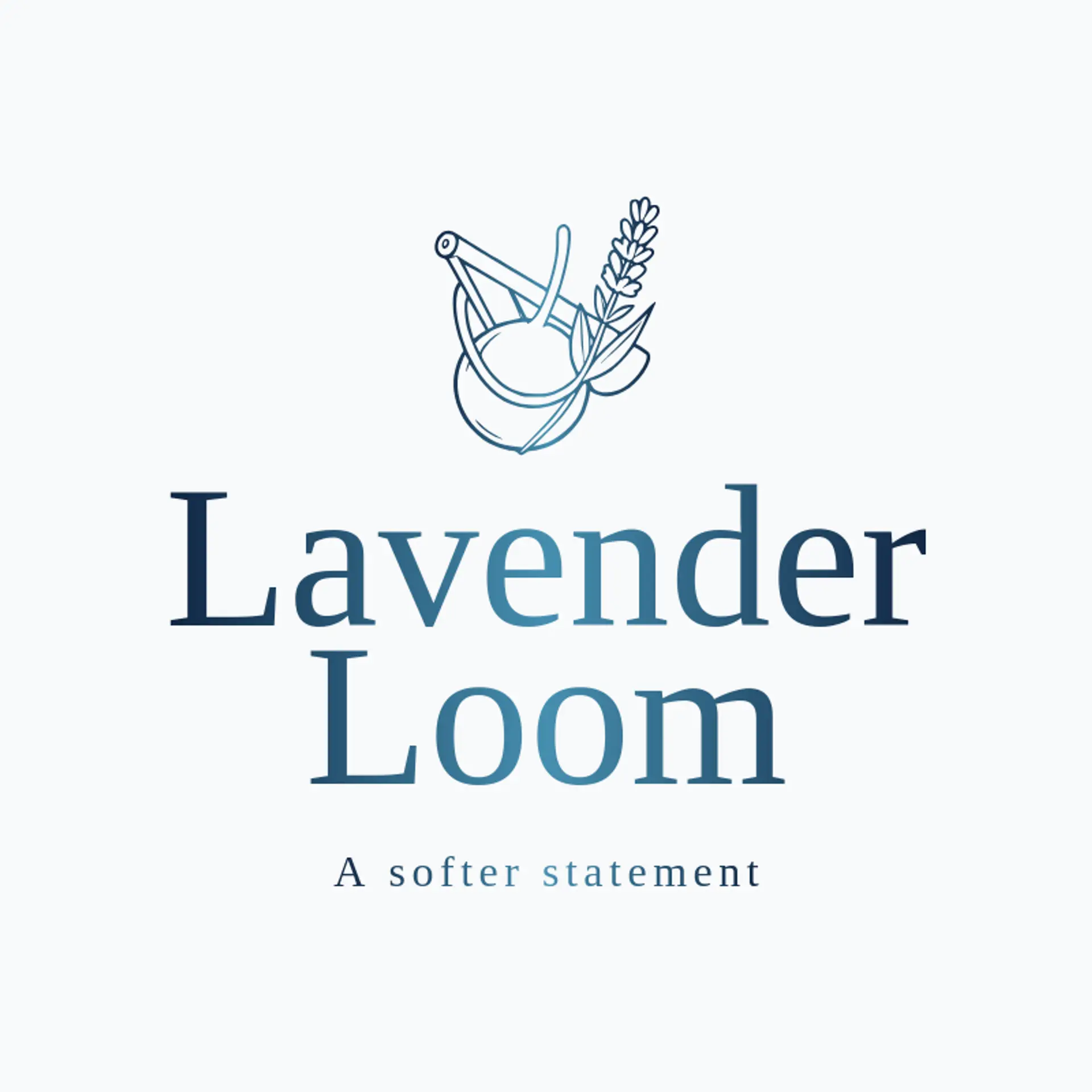 Lavender Loom logo for clothing store