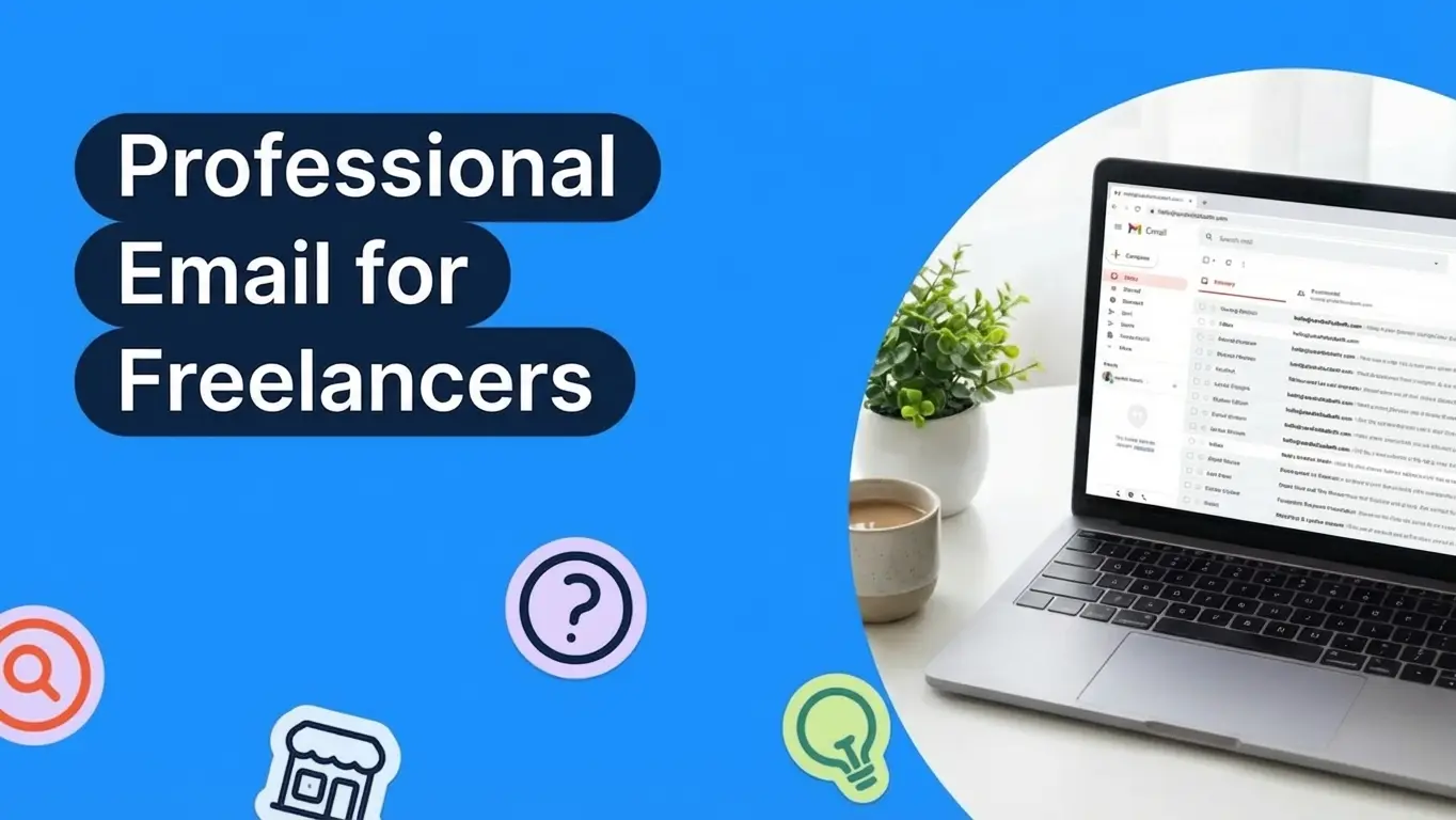 Is using Gmail as a freelancer a red flag in 2026?