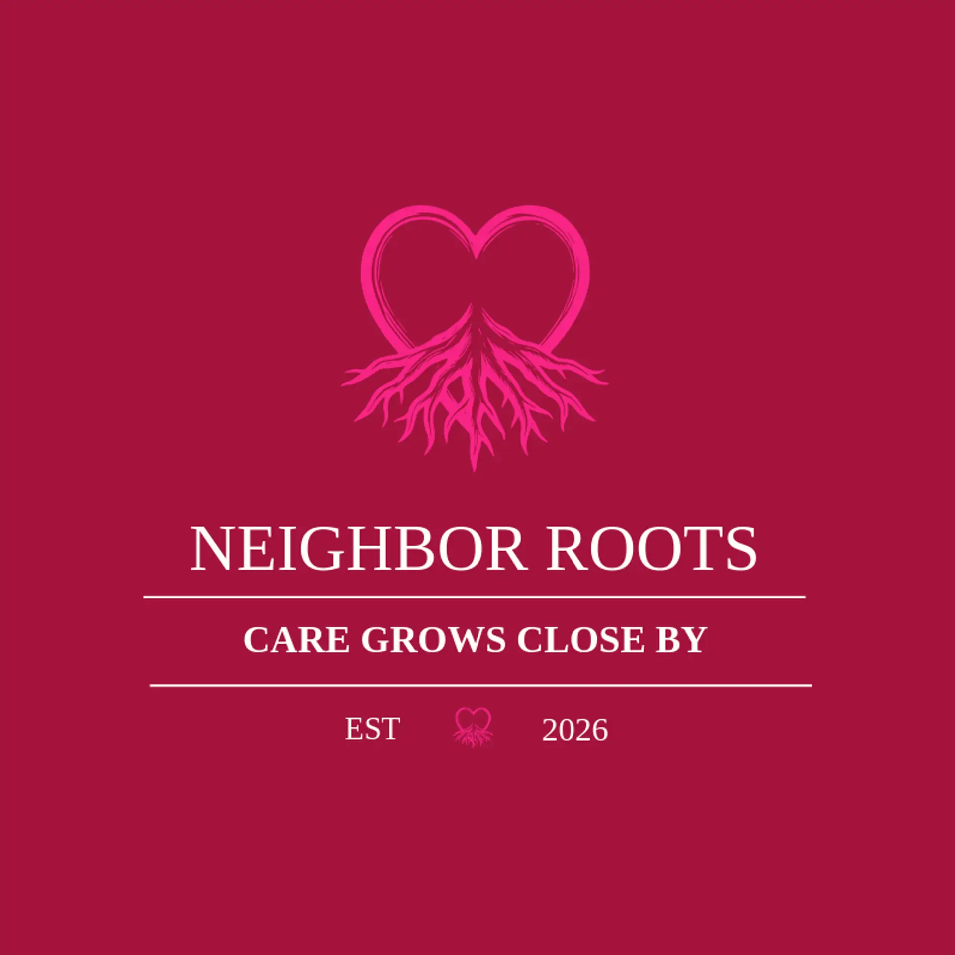 Neighbor Roots logo for social work