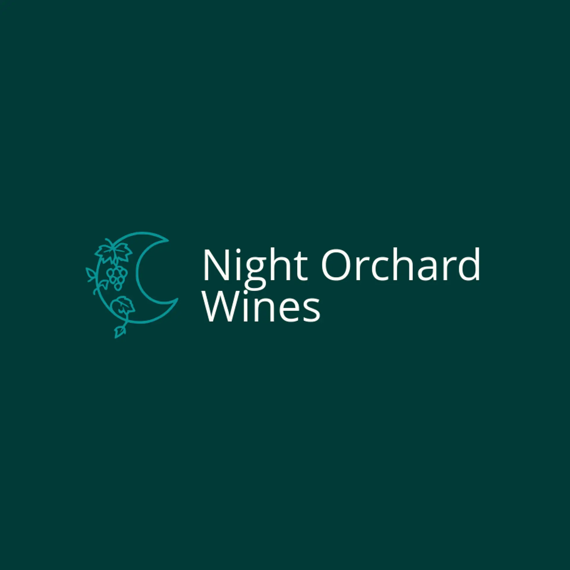 Night Orchard Wines logo for gothic