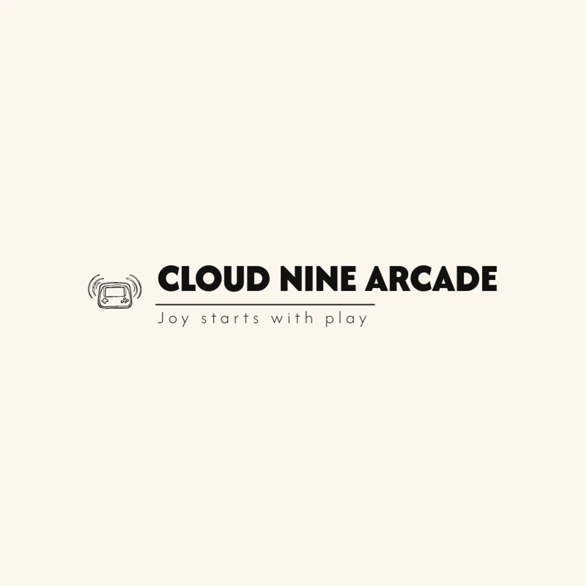 Cloud Nine Arcade logo for game