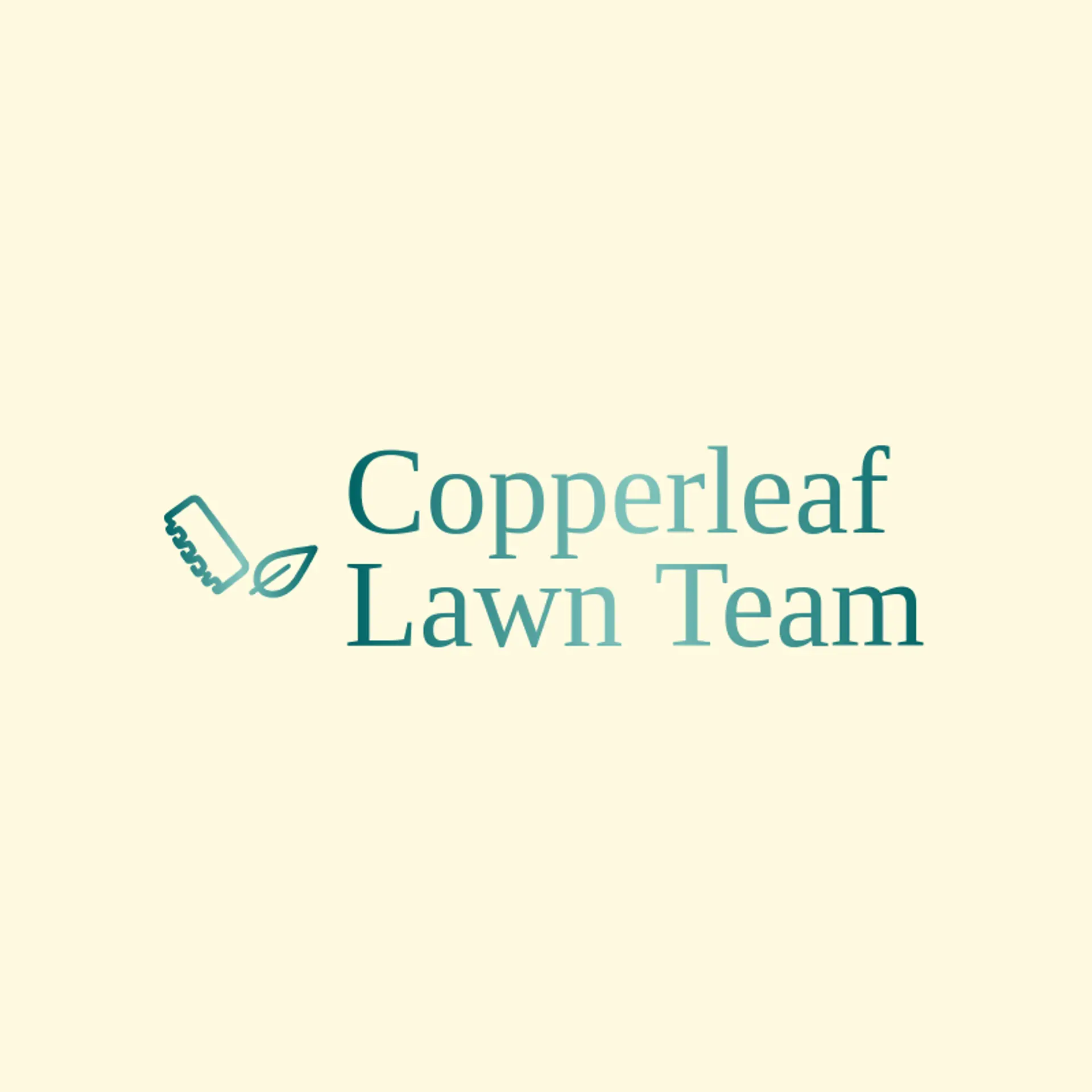 Copperleaf Lawn Team logo for lawncare