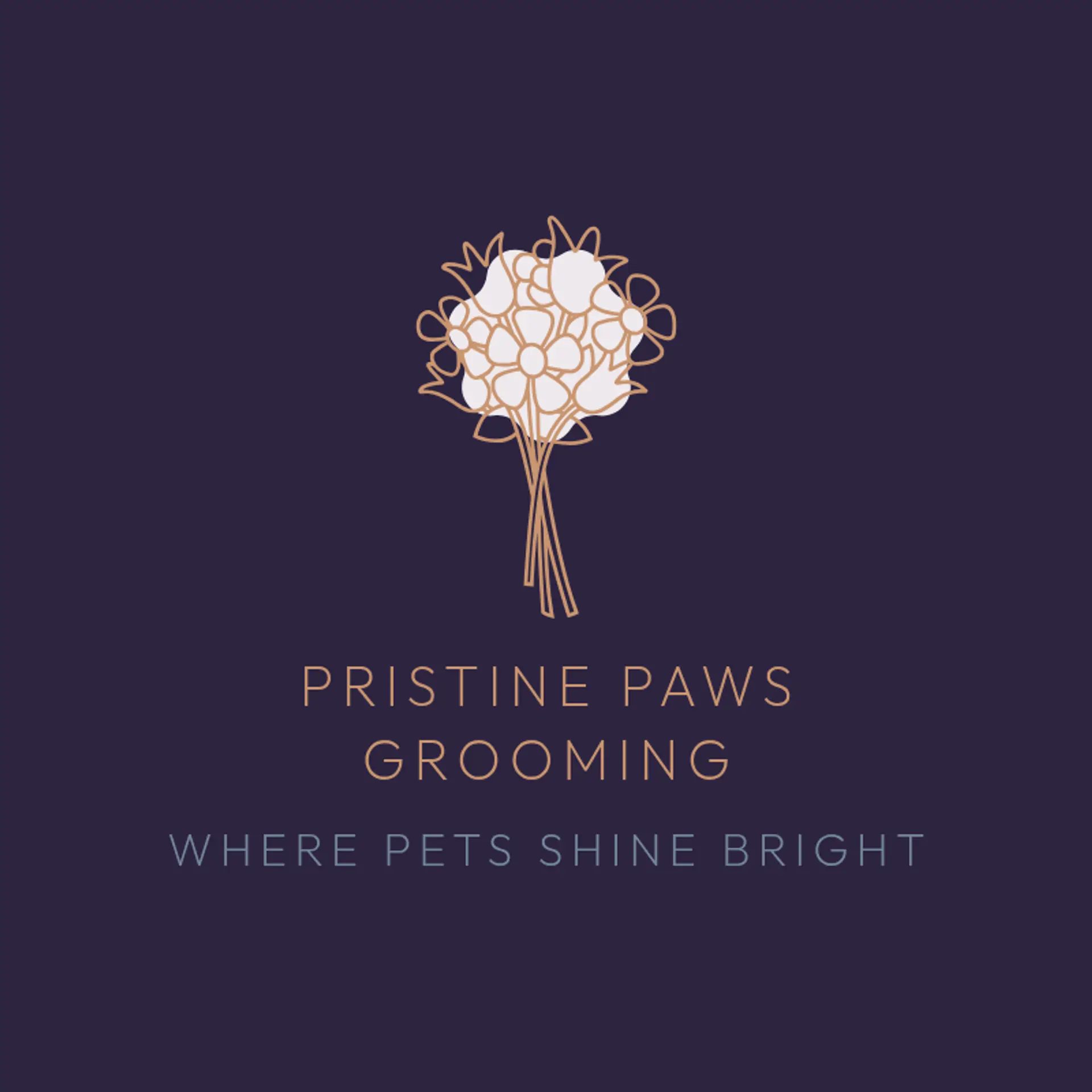 Purrfect Style Grooming logo for grooming salon