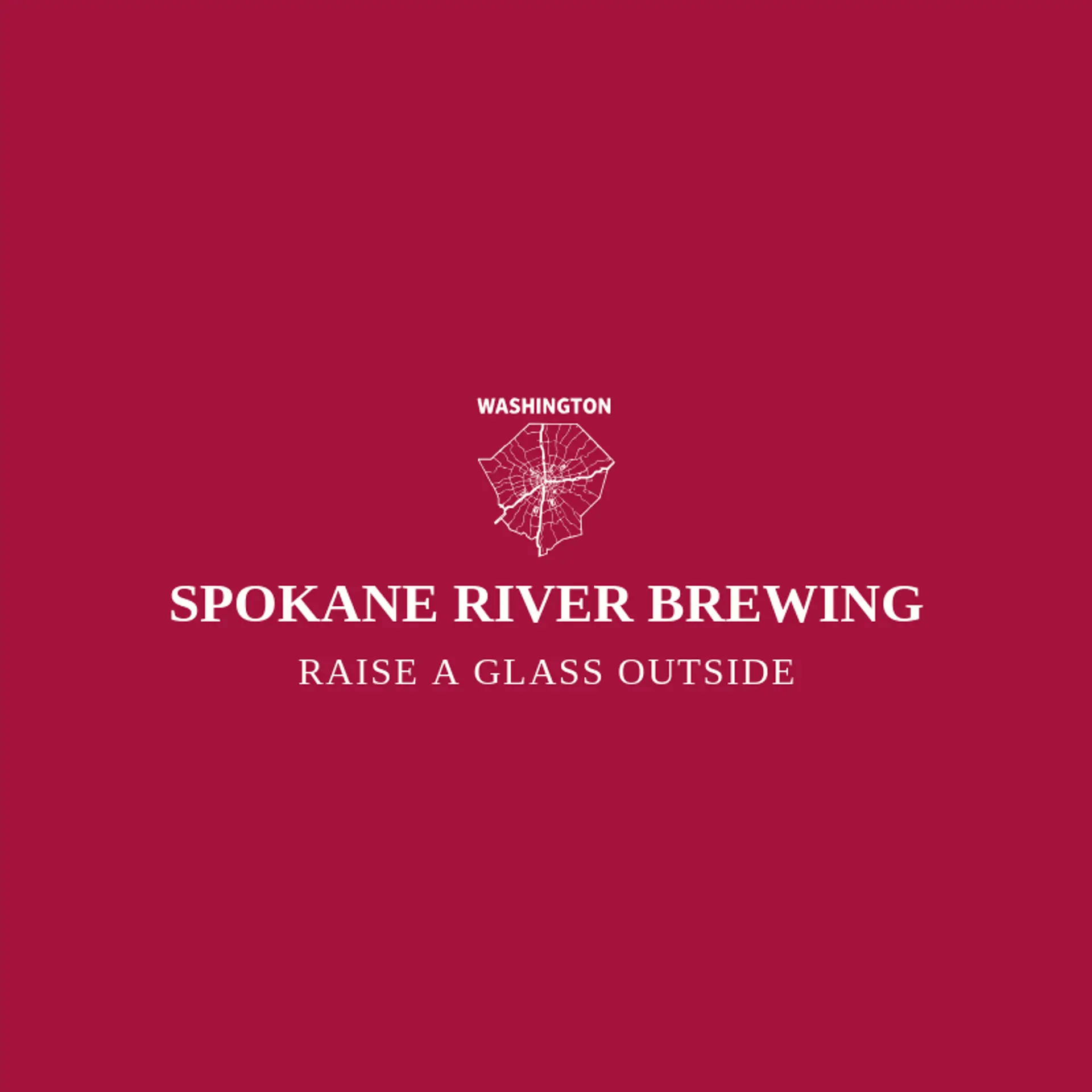 Spokane River Brewing logo for washington