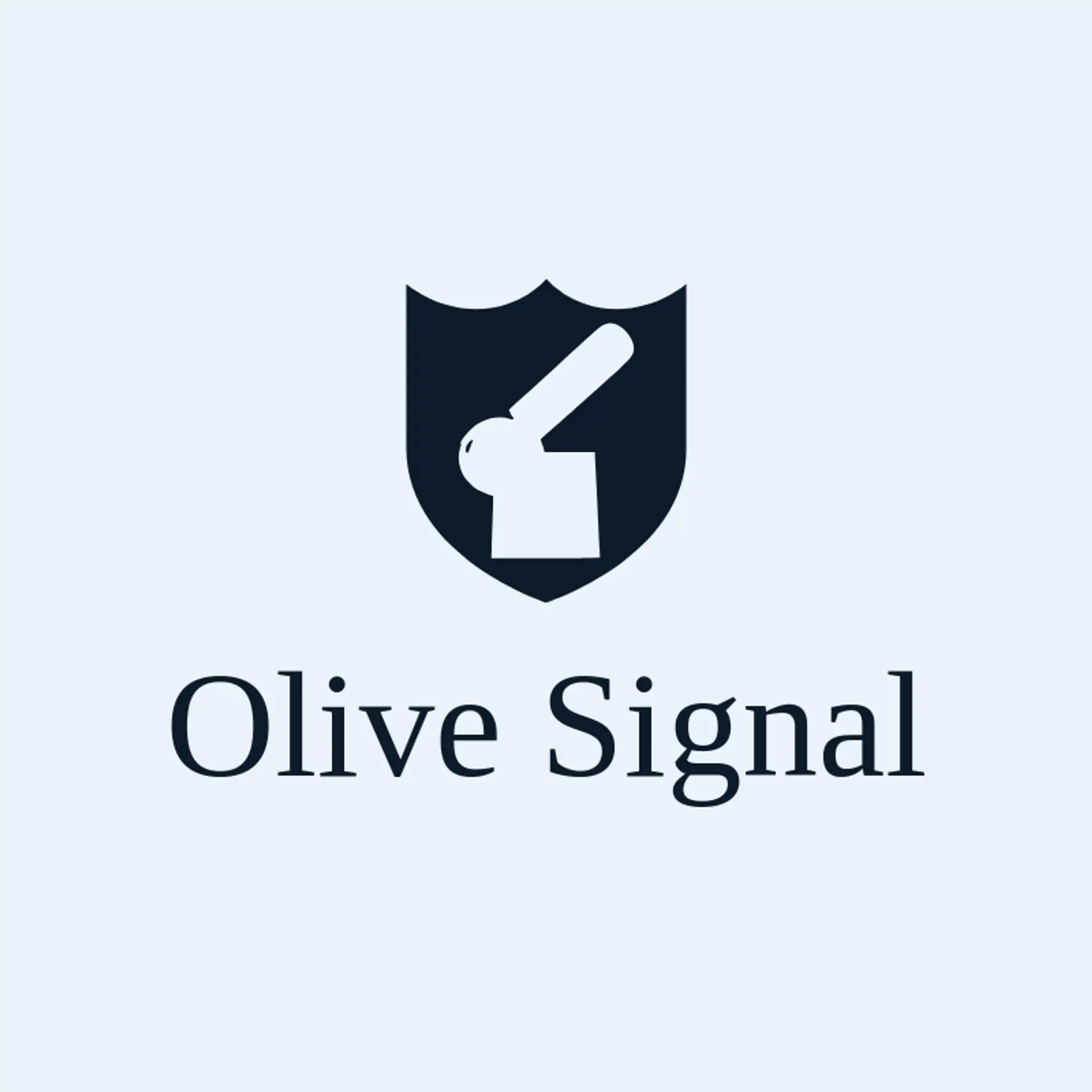 Olive Signal logo for bartender