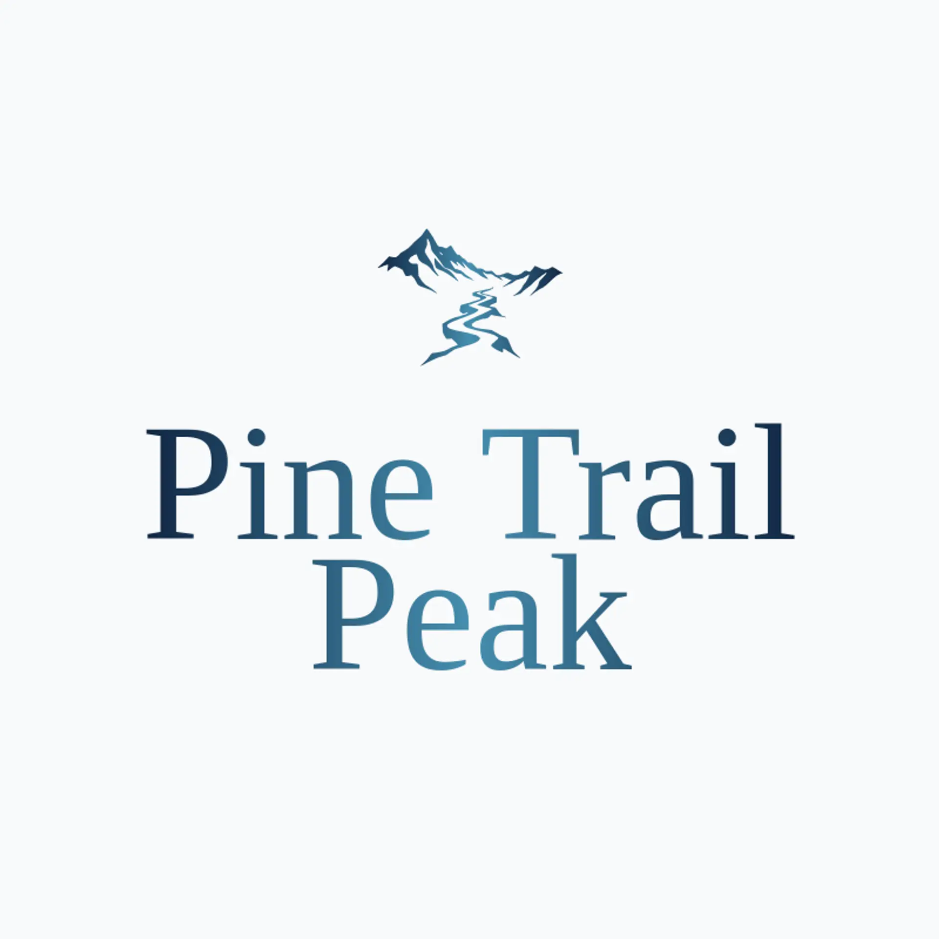 Pine Trail Peak logo for peak