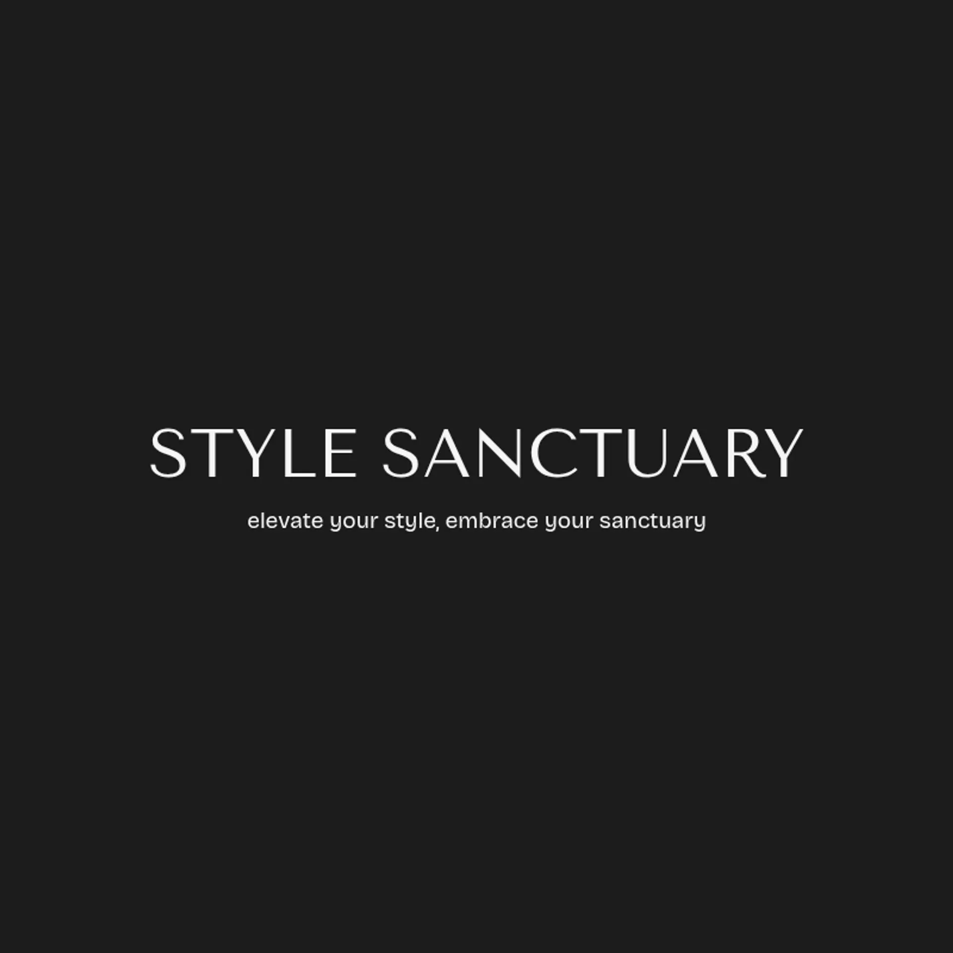 Style Sanctuary logo for fashion company