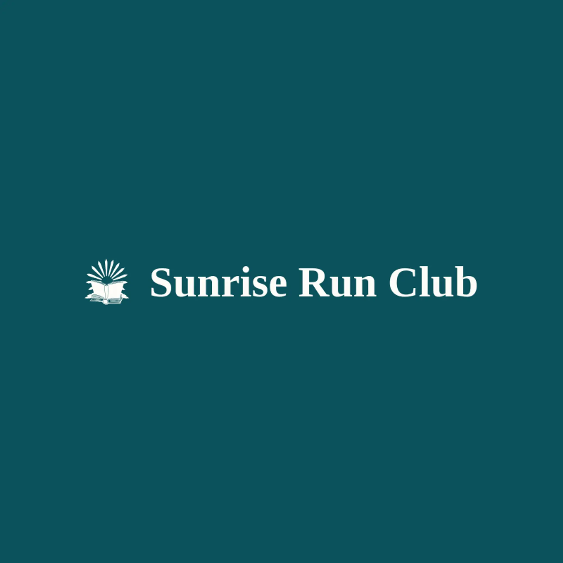 Sunrise Run Club logo for rays