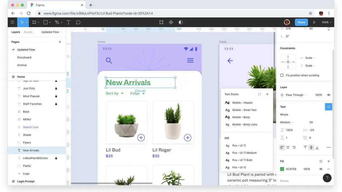 Figma editor