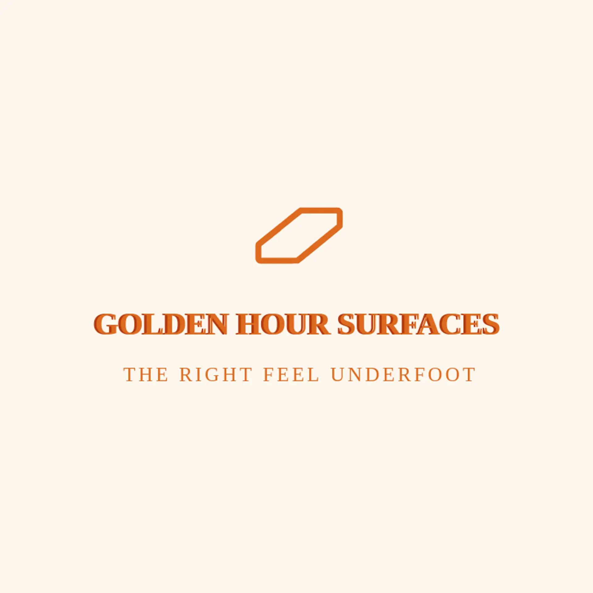 Golden Hour Surfaces logo for flooring