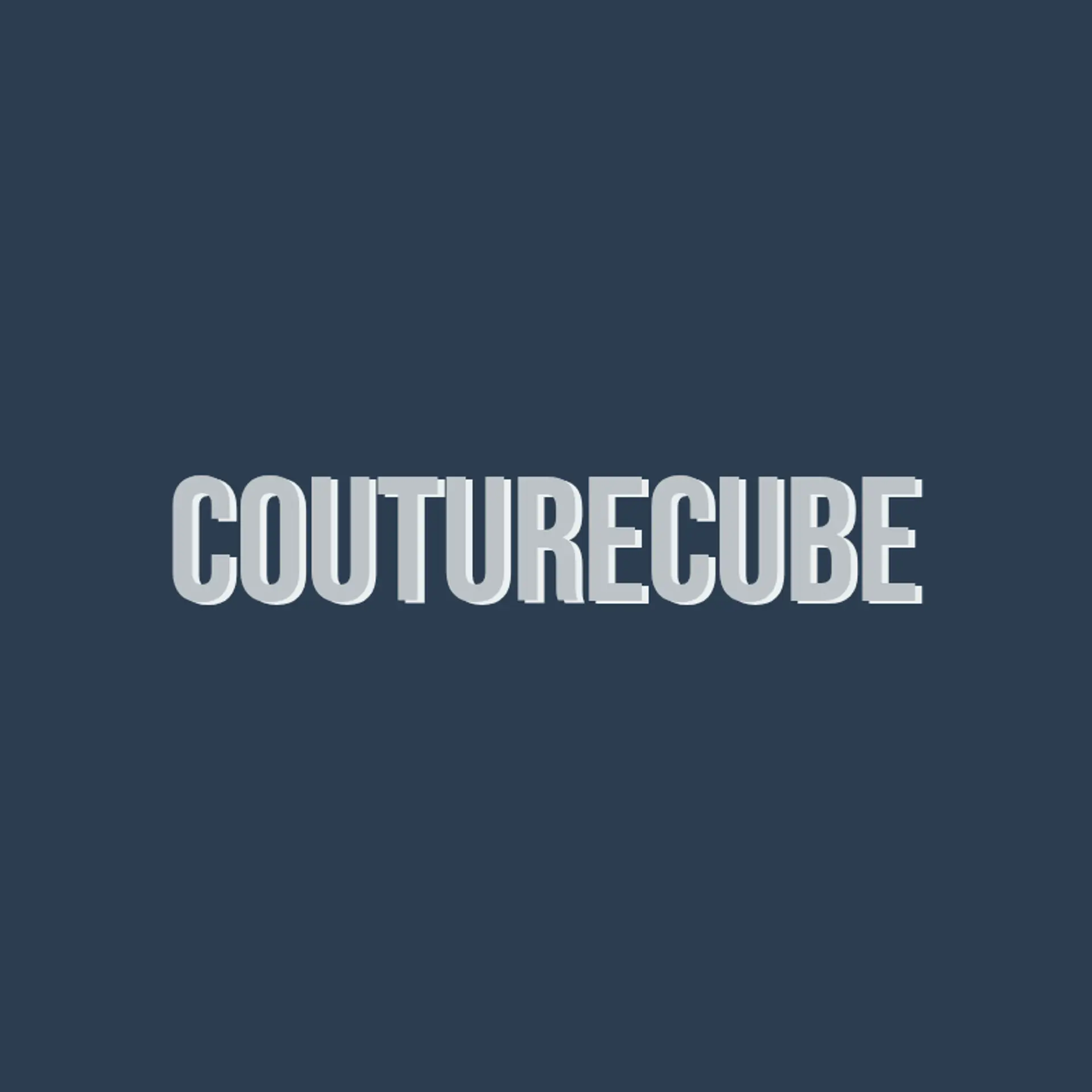 CoutureCube logo for fashion company