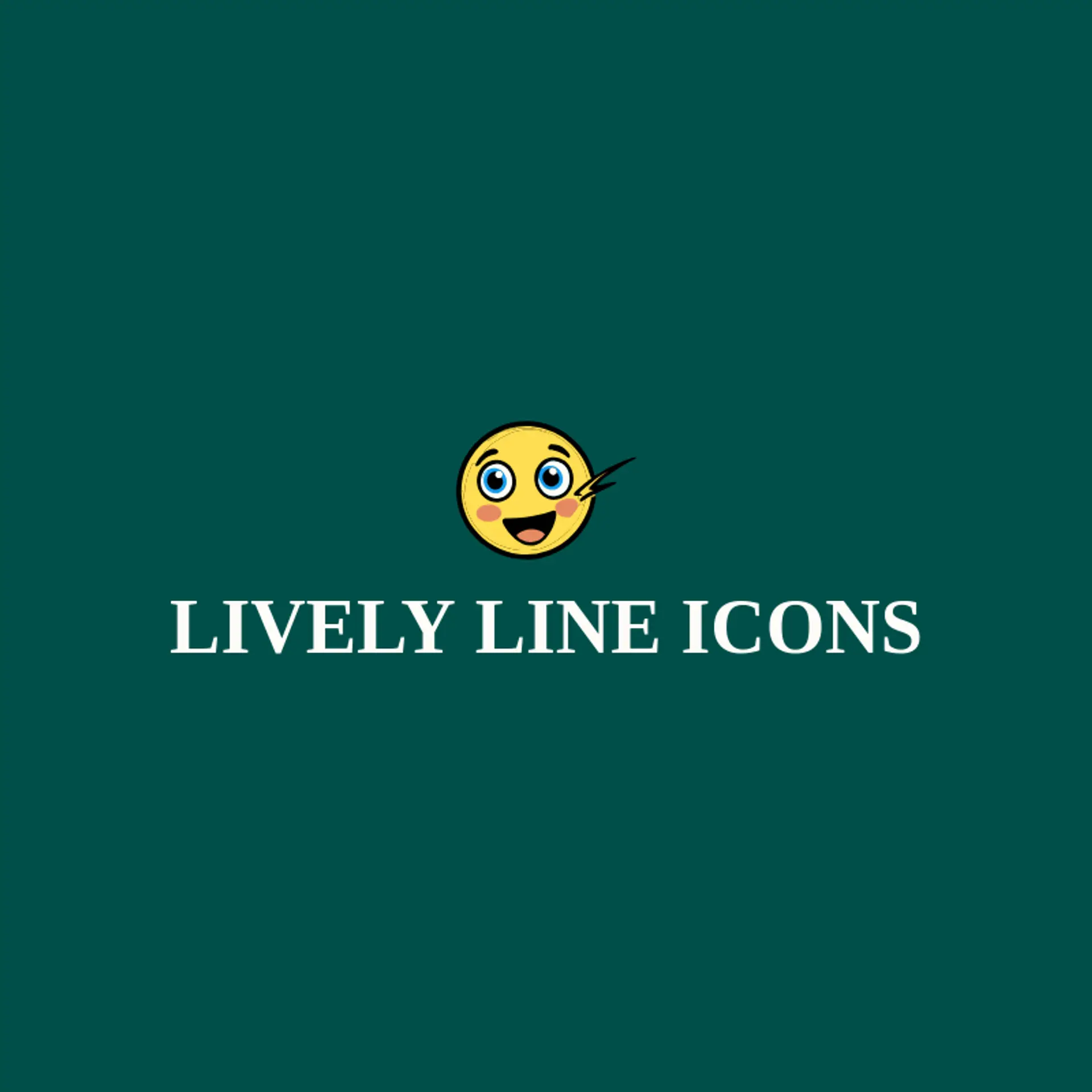 Lively Line Icons logo for emoji