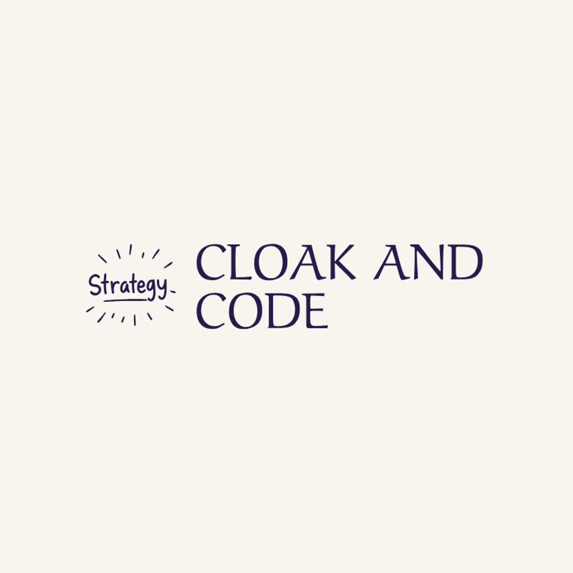 Cloak and Code logo for hitman