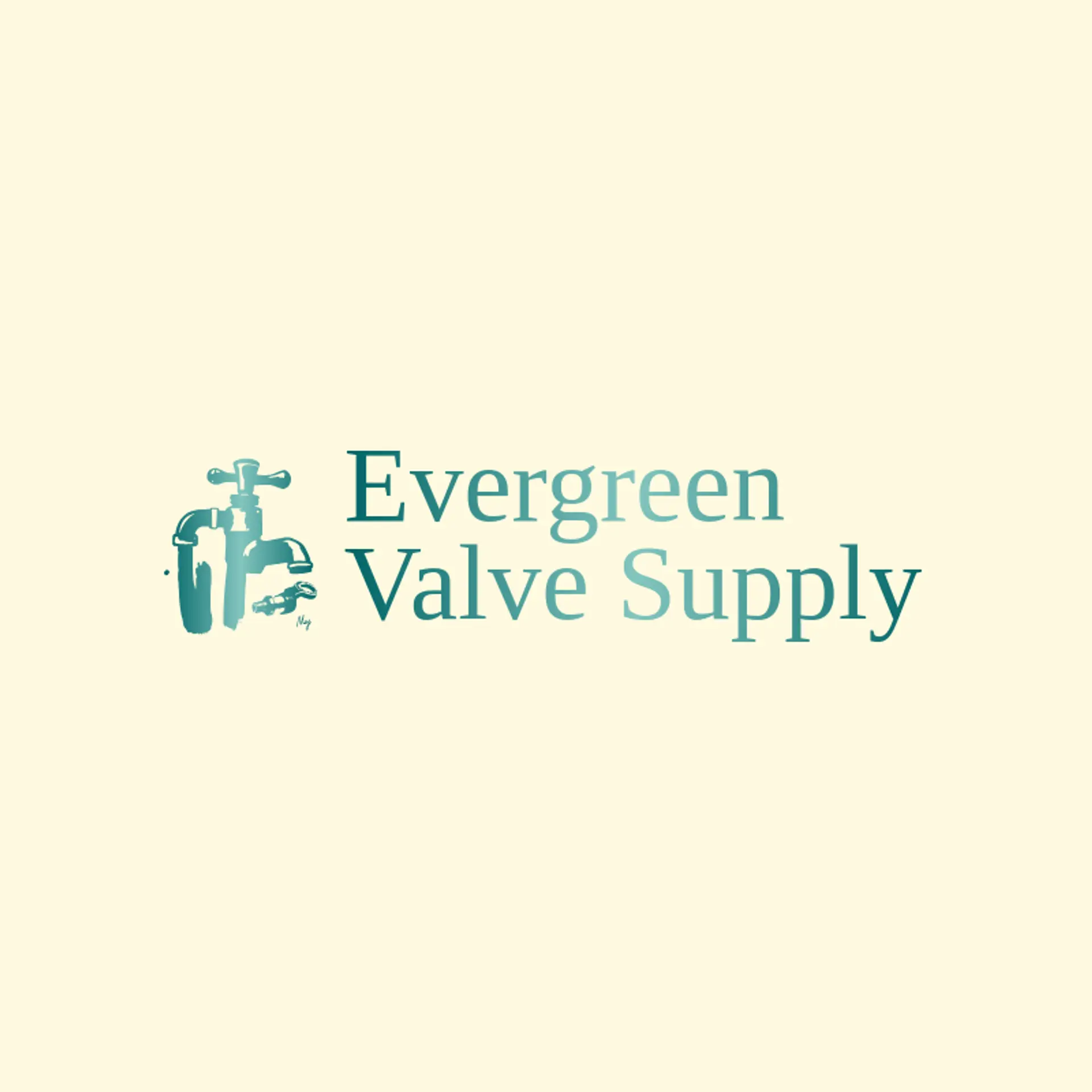 Evergreen Valve Supply logo for valve