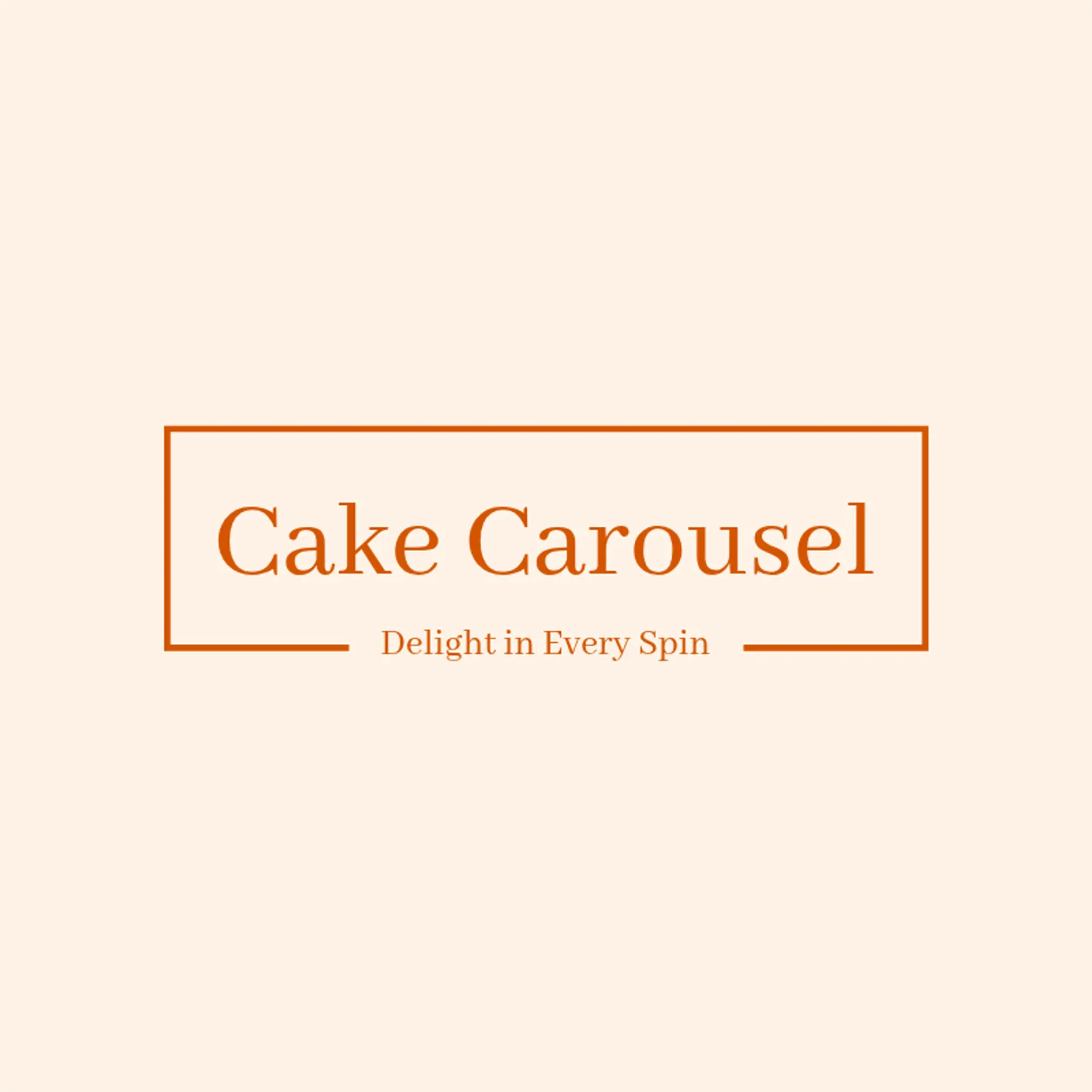 Cake Carousel logo for cake