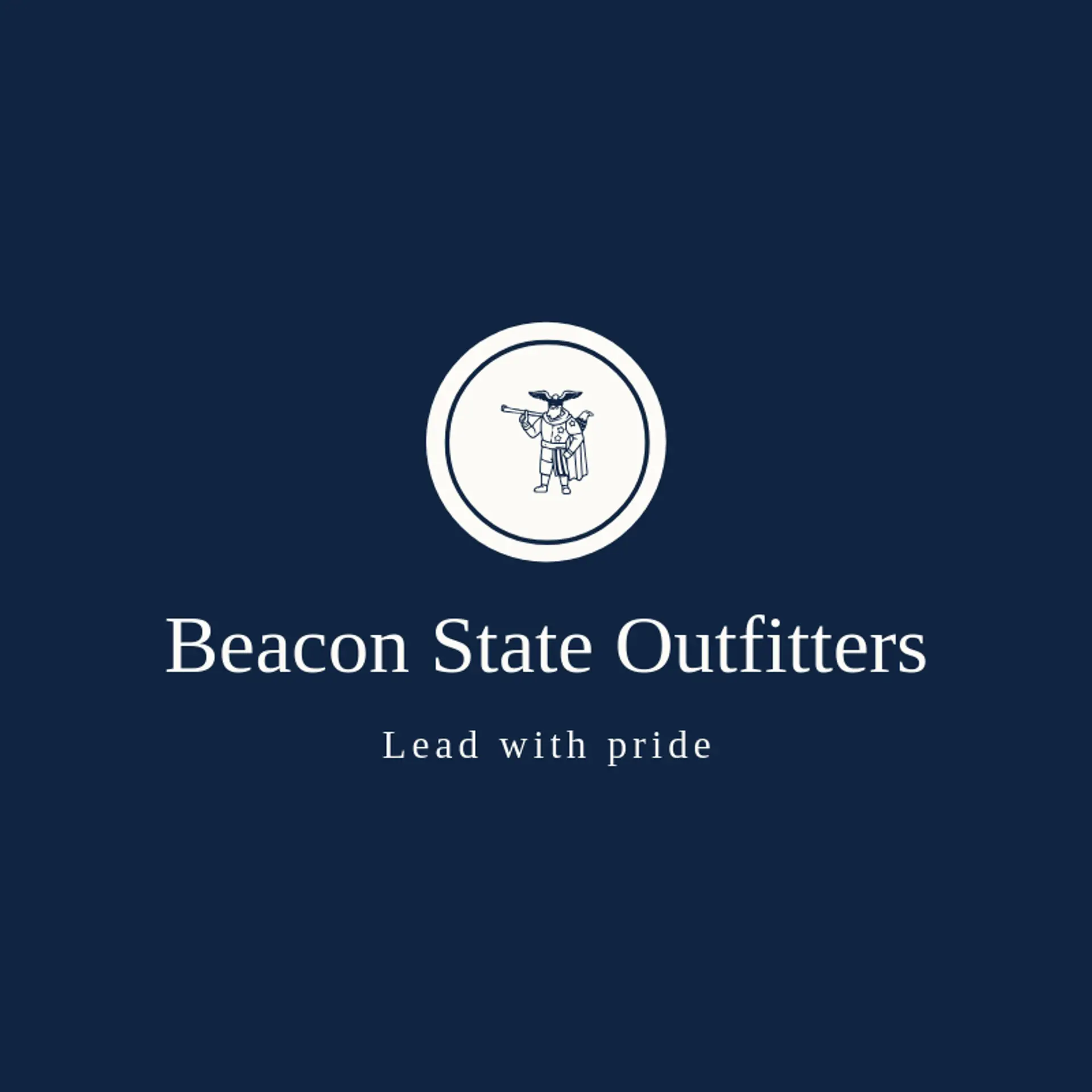 Beacon State Outfitters logo for patriot