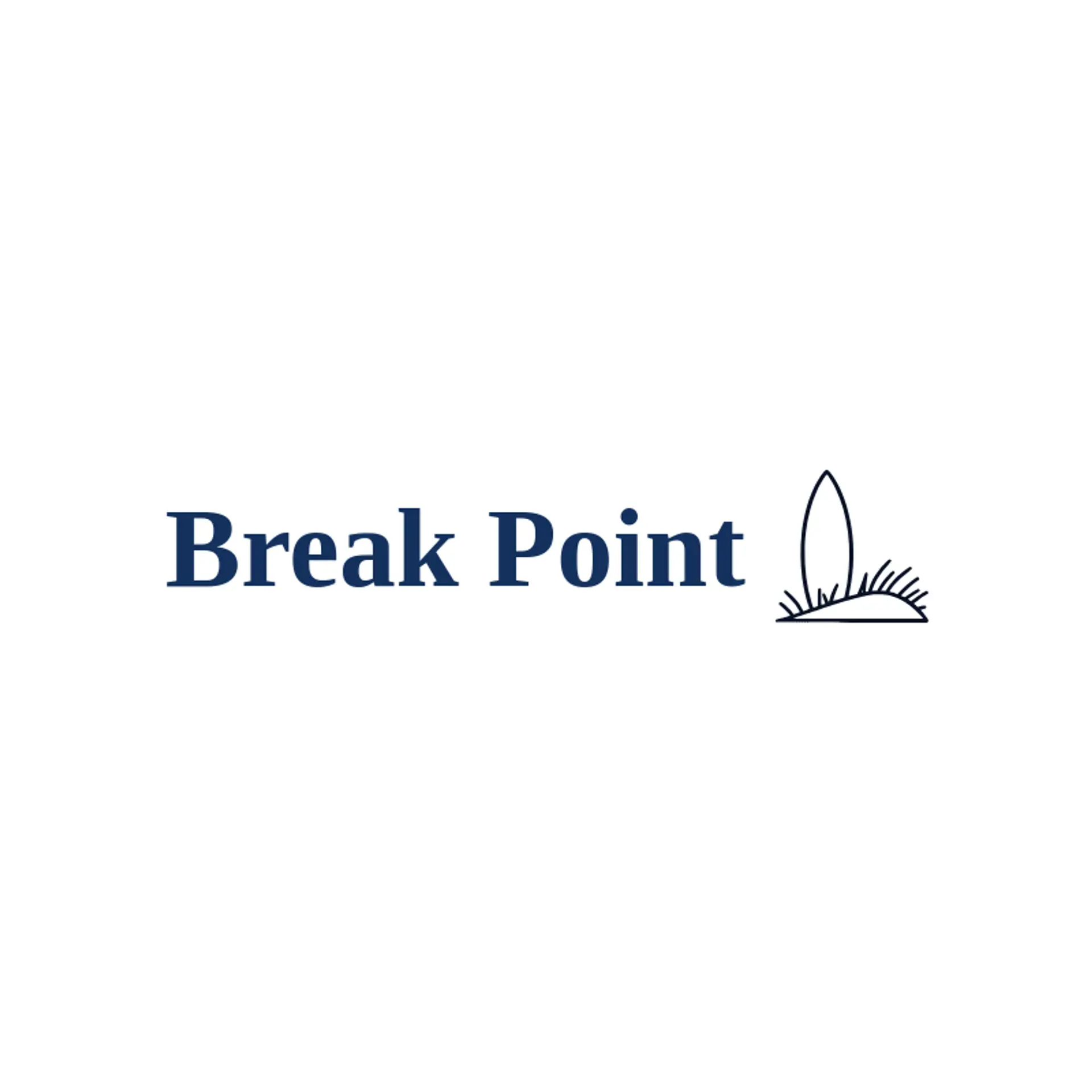 Break Point logo for beach