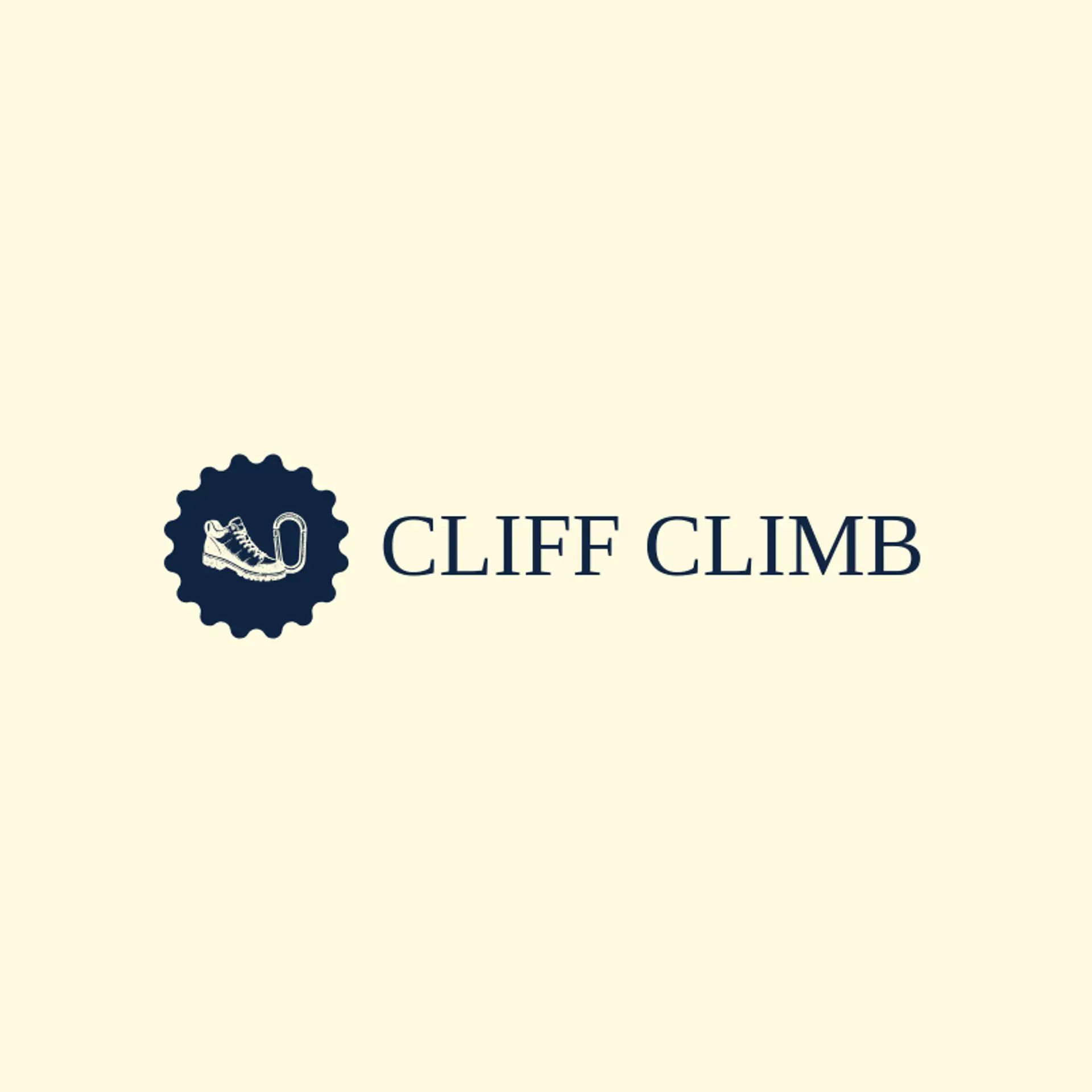 Cliff Climb logo for shoe