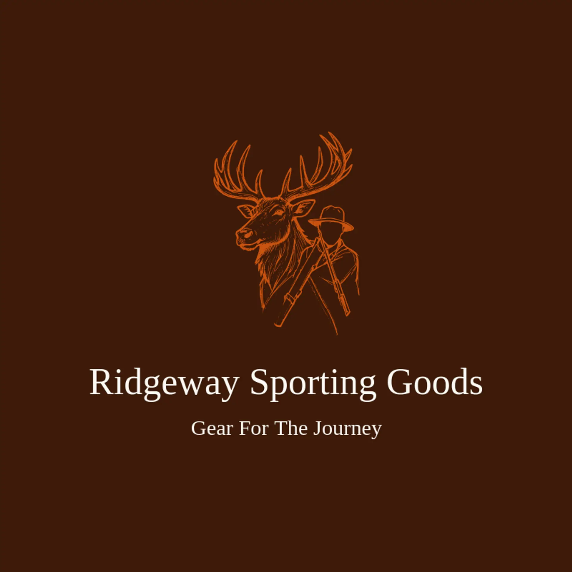 Ridgeway Sporting Goods logo for hunter