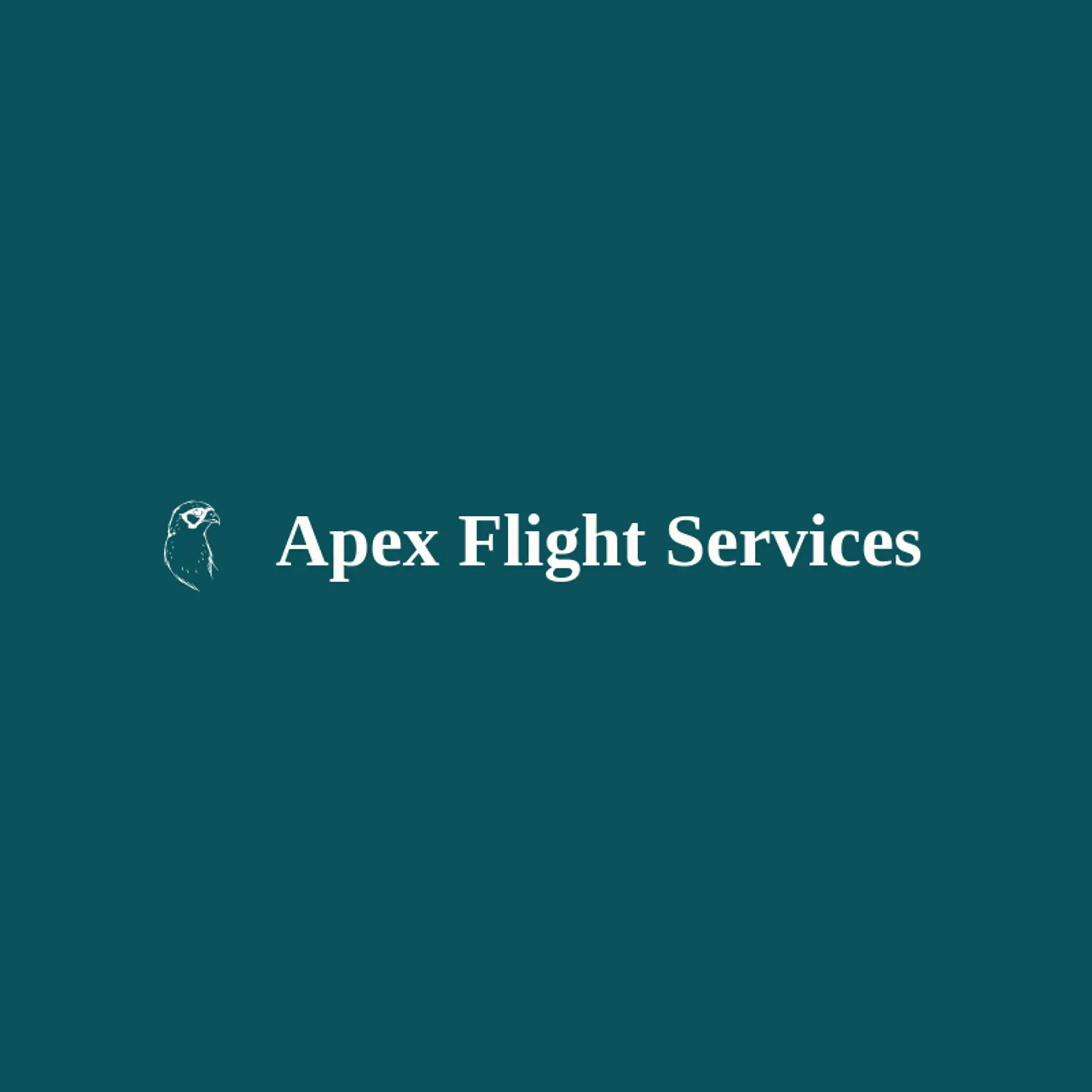 Apex Flight Services logo for falcon
