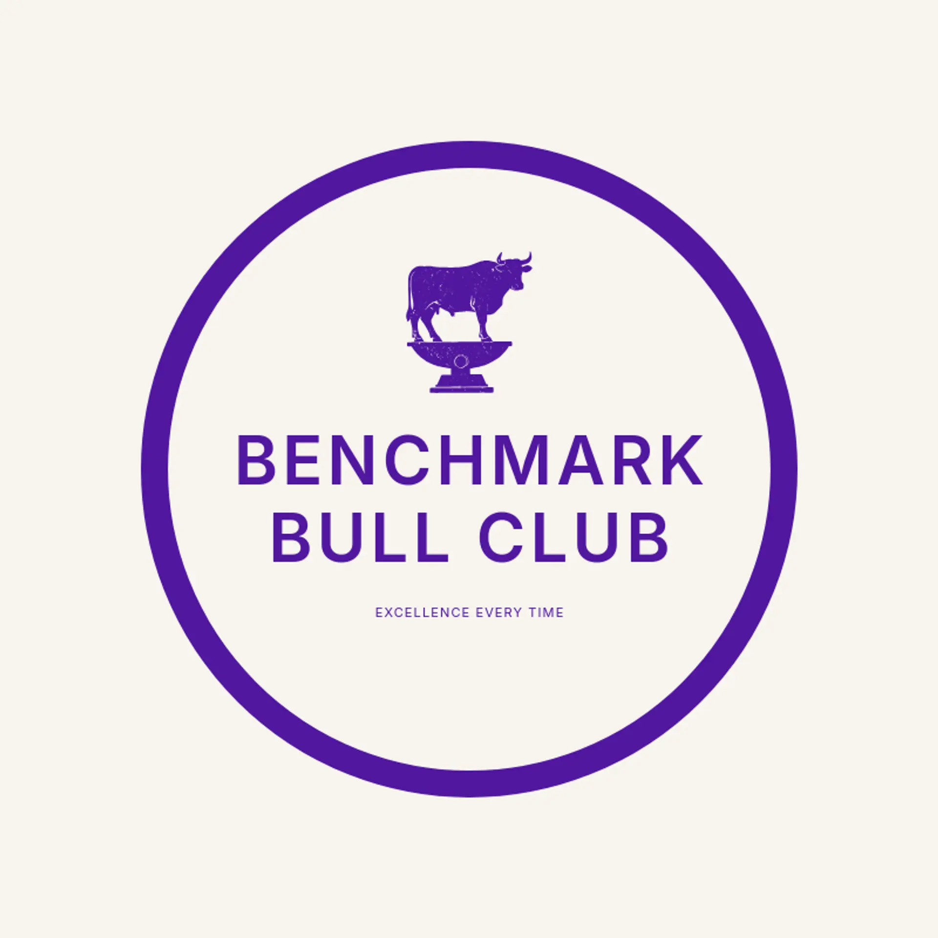 Benchmark Bull Club logo for bull
