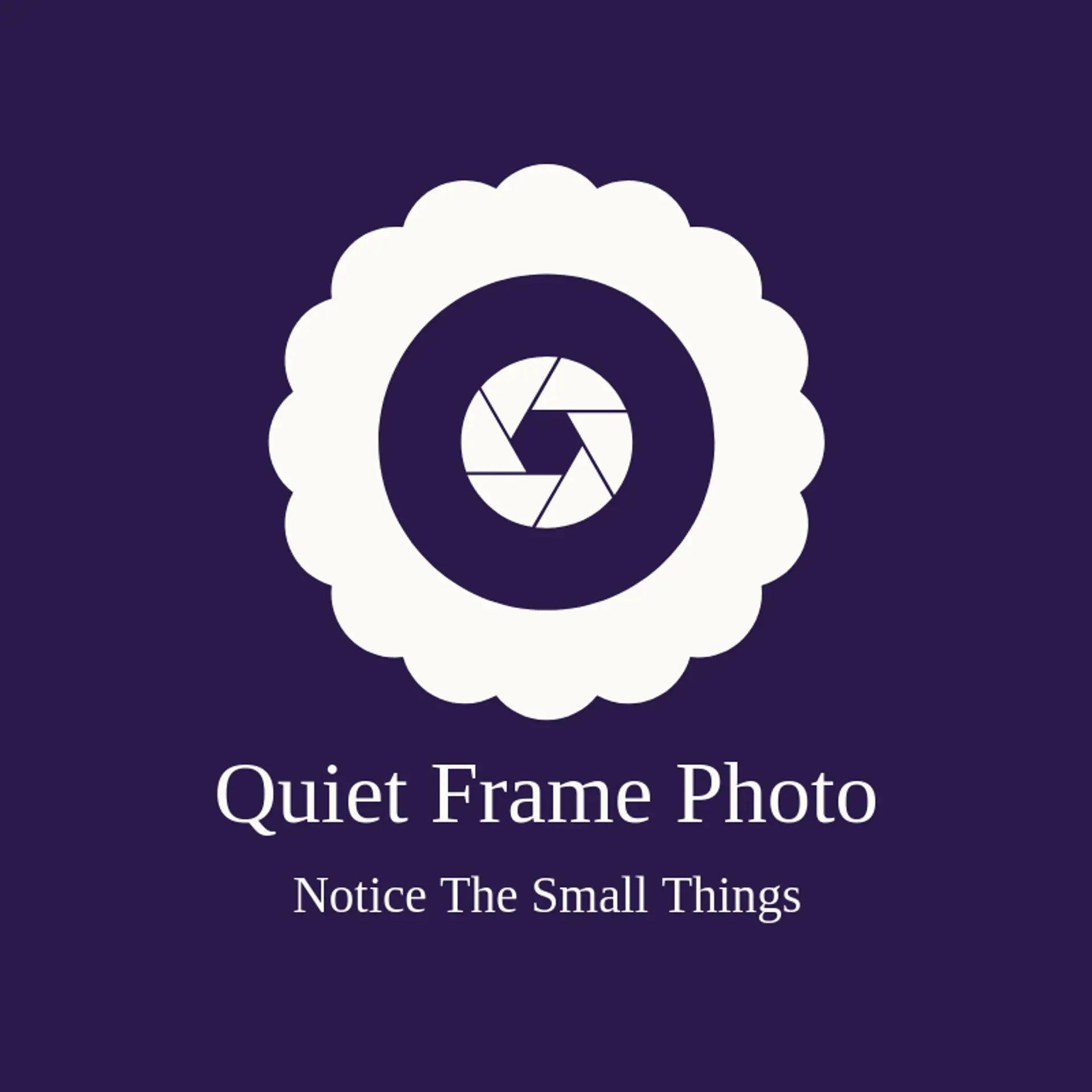 Quiet Frame Photo logo for aperture