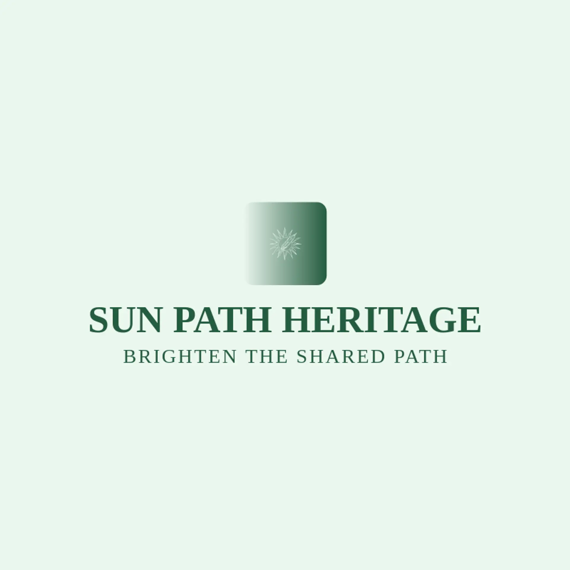 Sun Path Heritage logo for native american