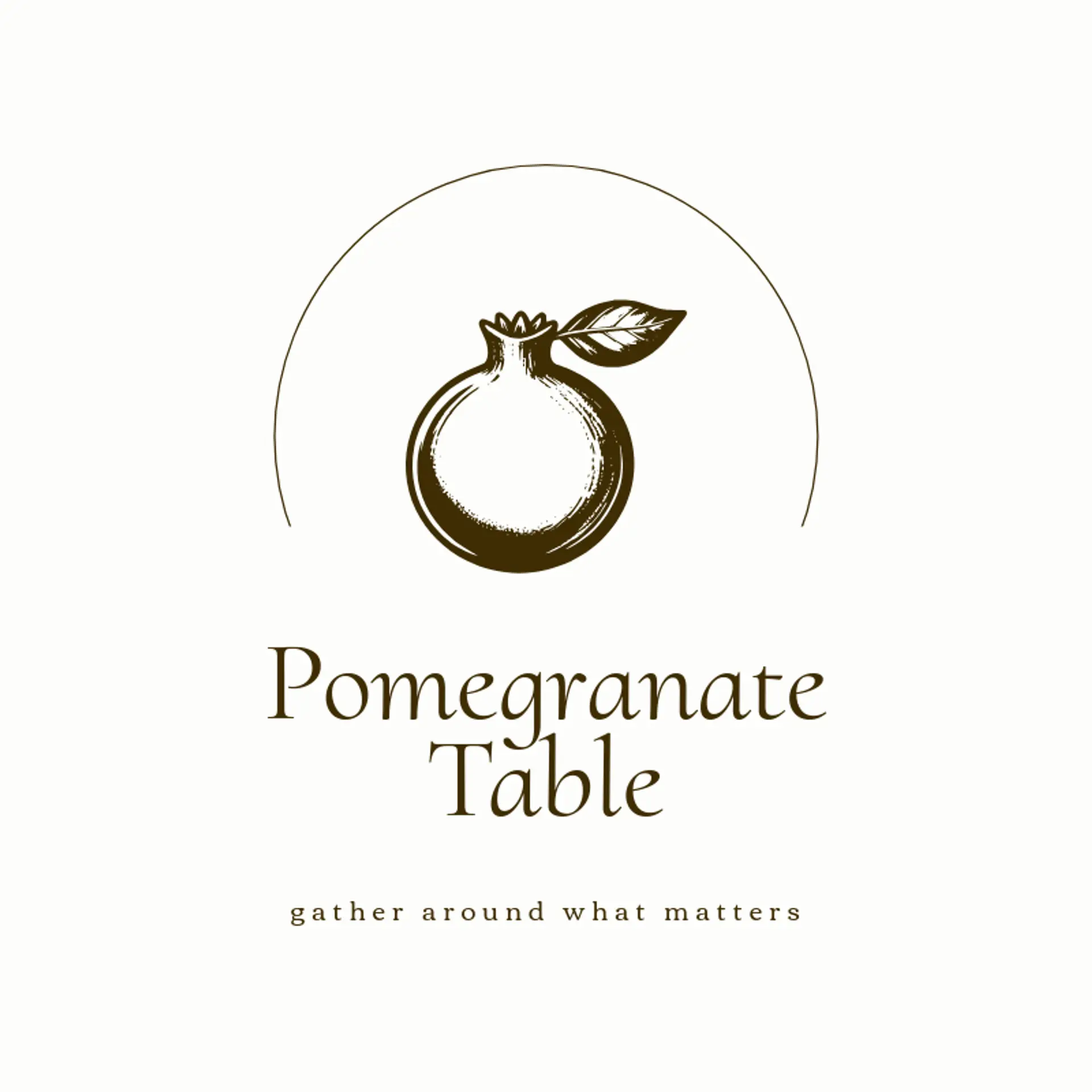 Pomegranate Table logo for jewish