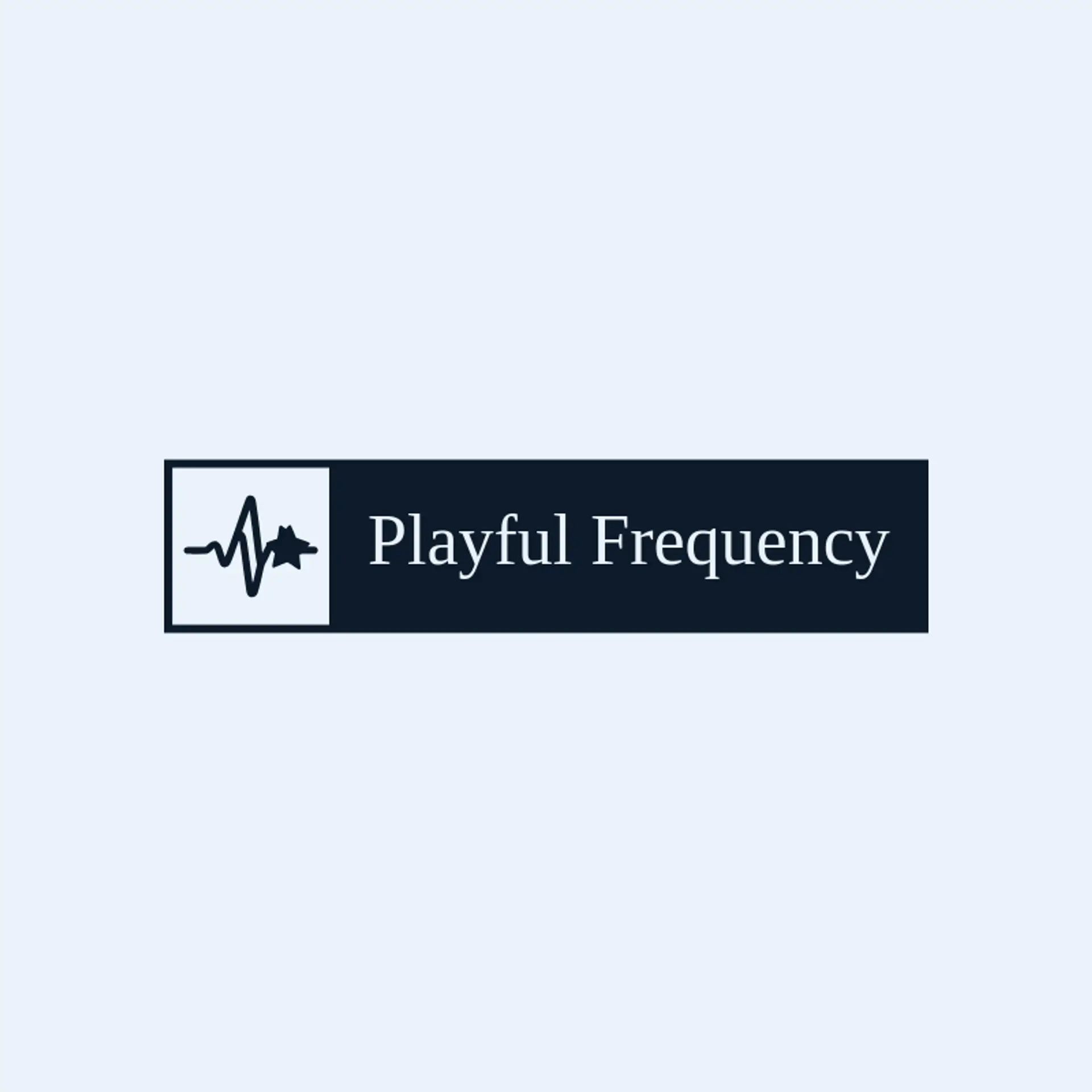 Playful Frequency logo for streamer