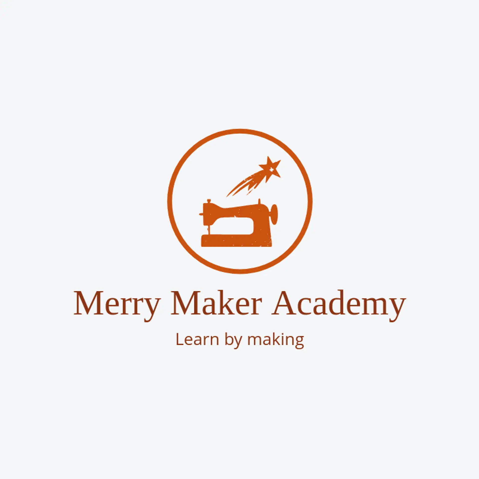 Merry Maker Academy logo for sewing