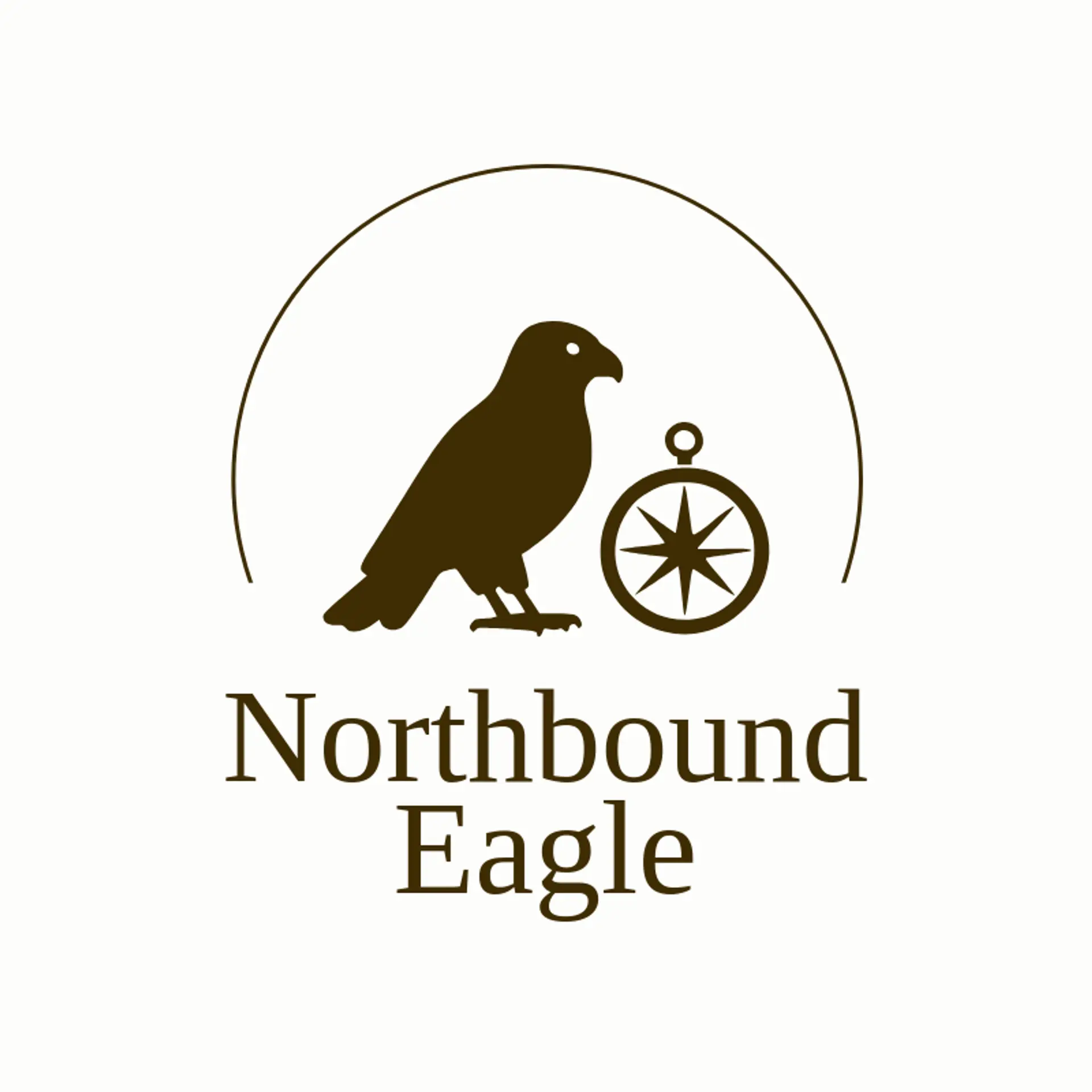 Northbound Eagle logo for american eagle