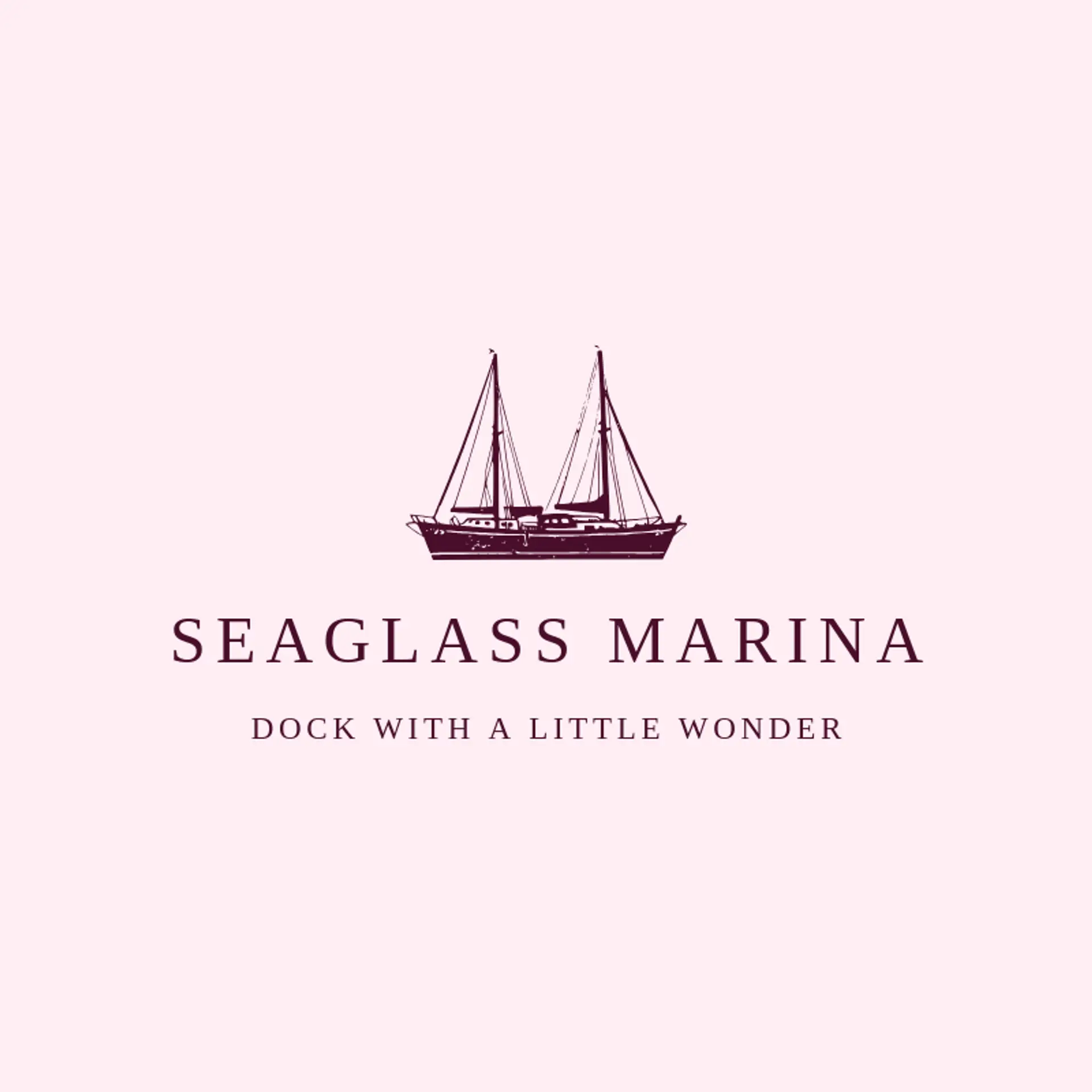 Seaglass Marina logo for marina