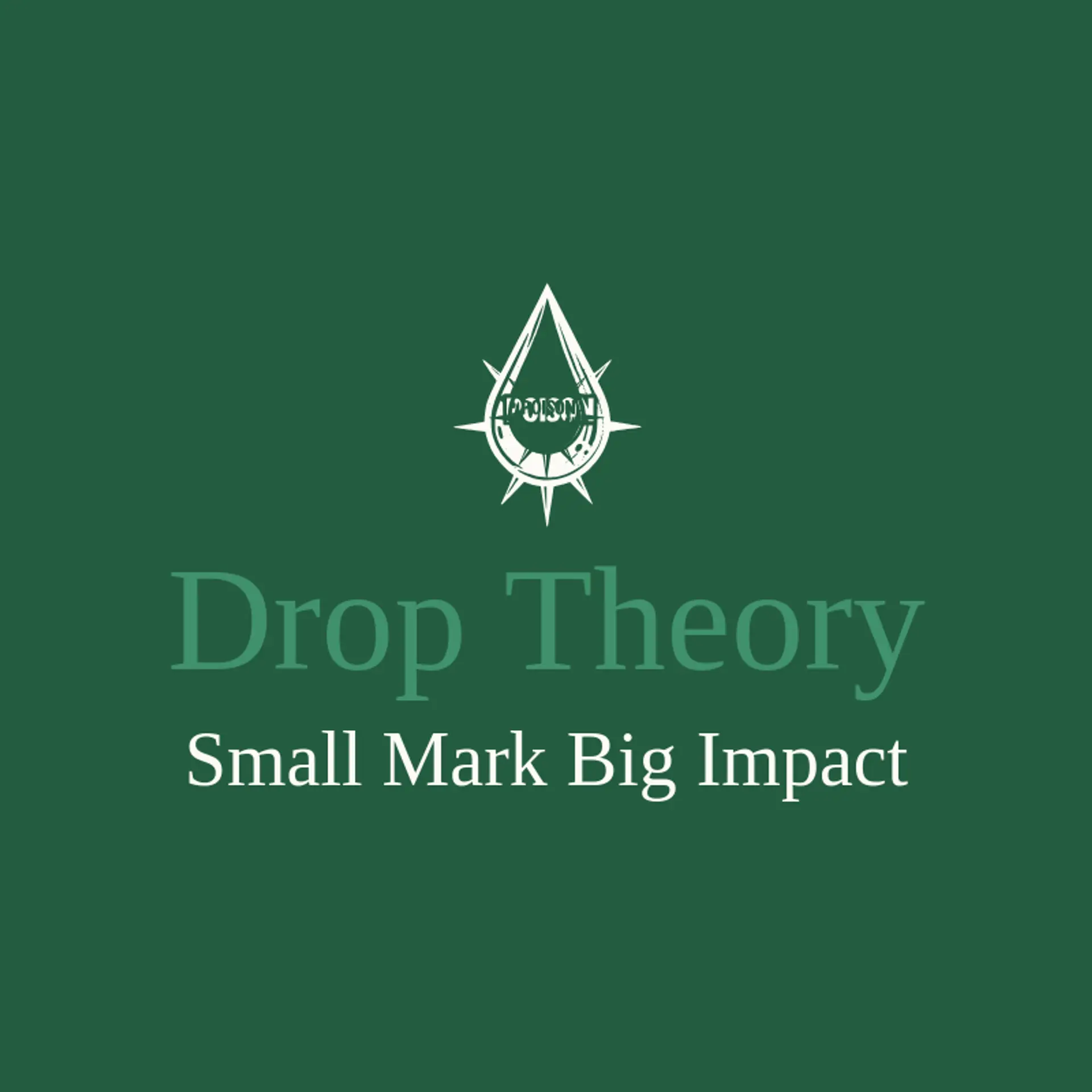 Drop Theory logo for poison