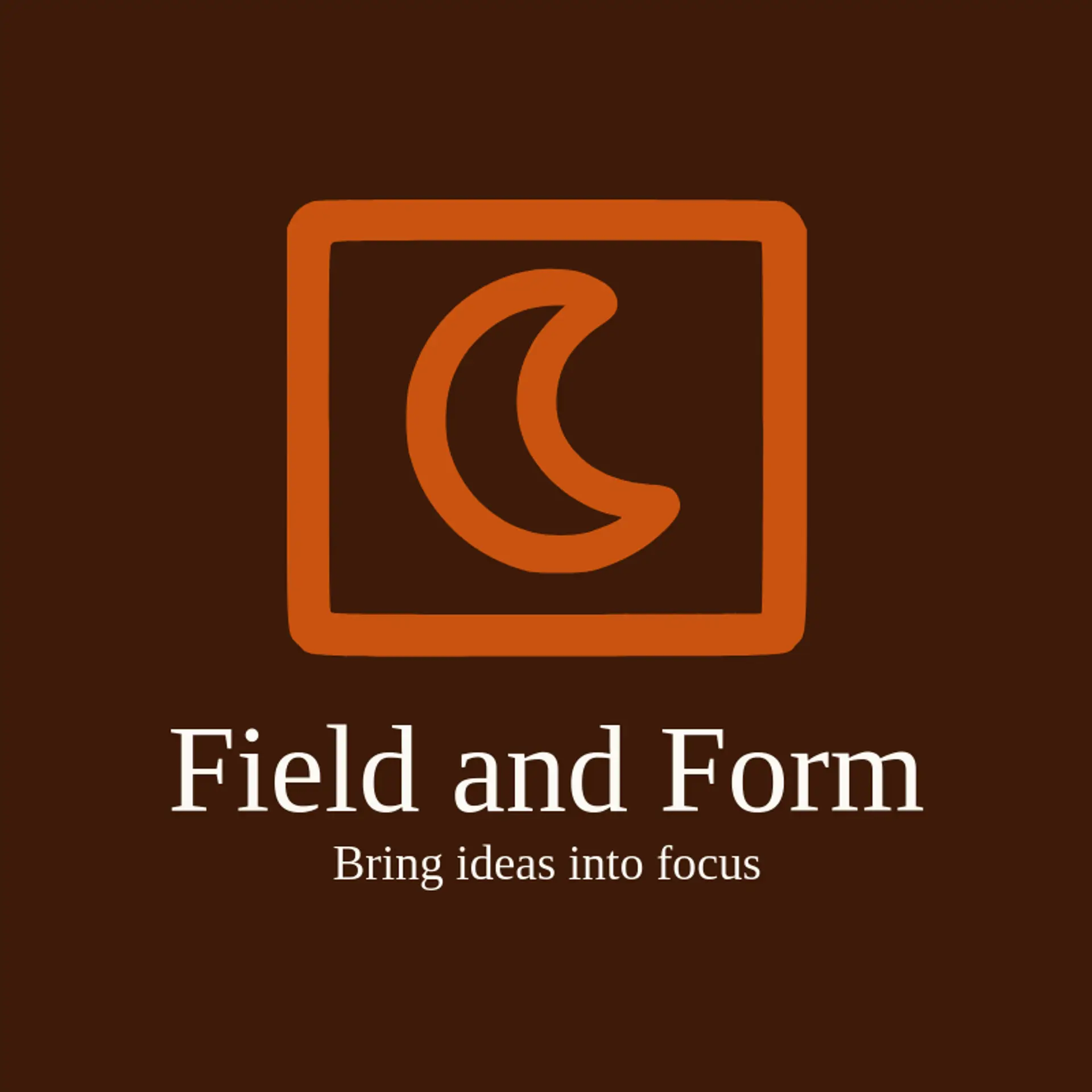 Field and Form logo for rectangle