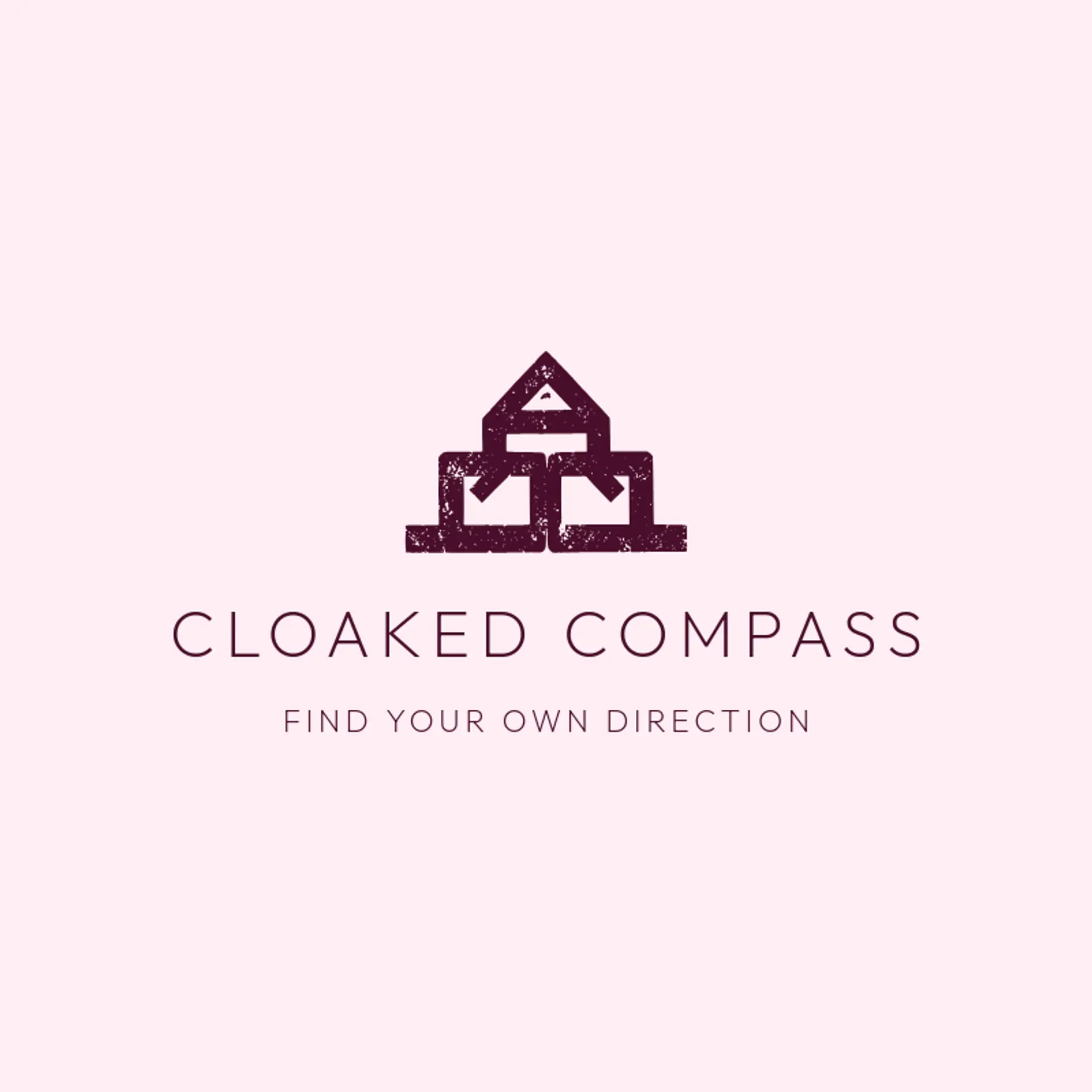 Cloaked Compass logo for illuminati