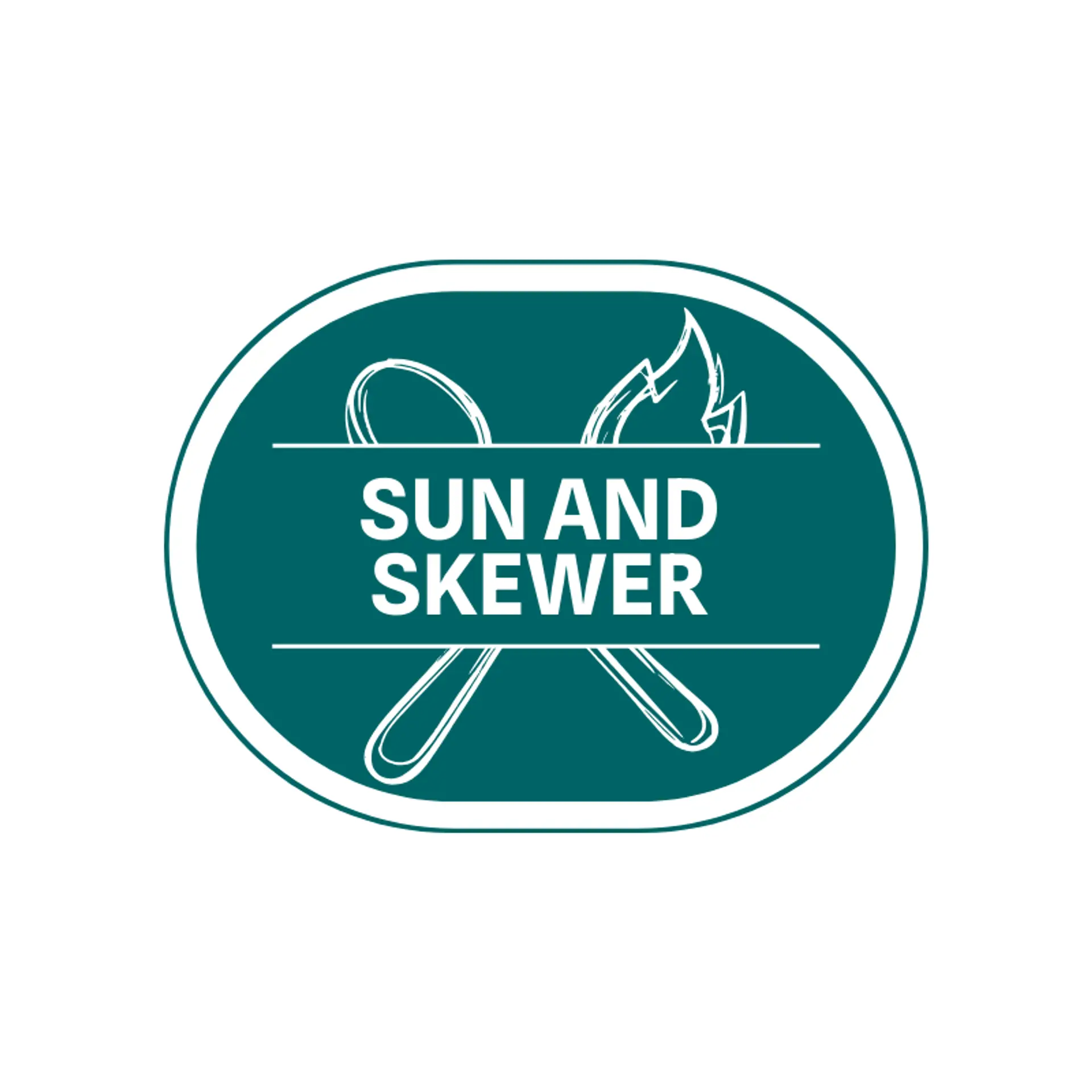 Sun and Skewer logo for lechon